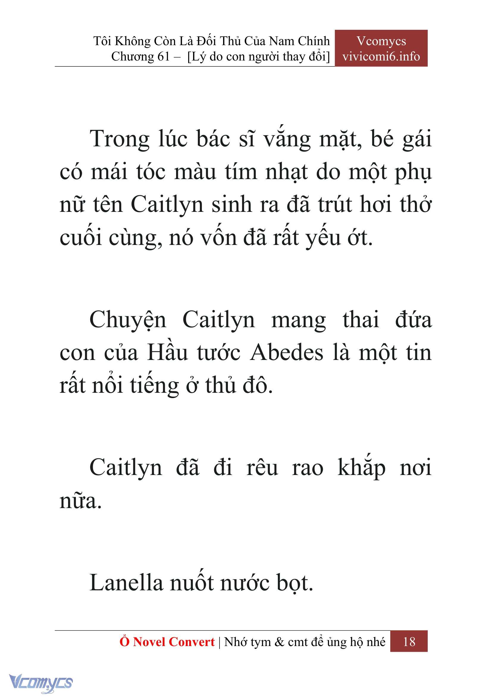 [Novel] Tôi Không Còn Là Đối Thủ Của Nam Chính Chap 61 - Trang 2