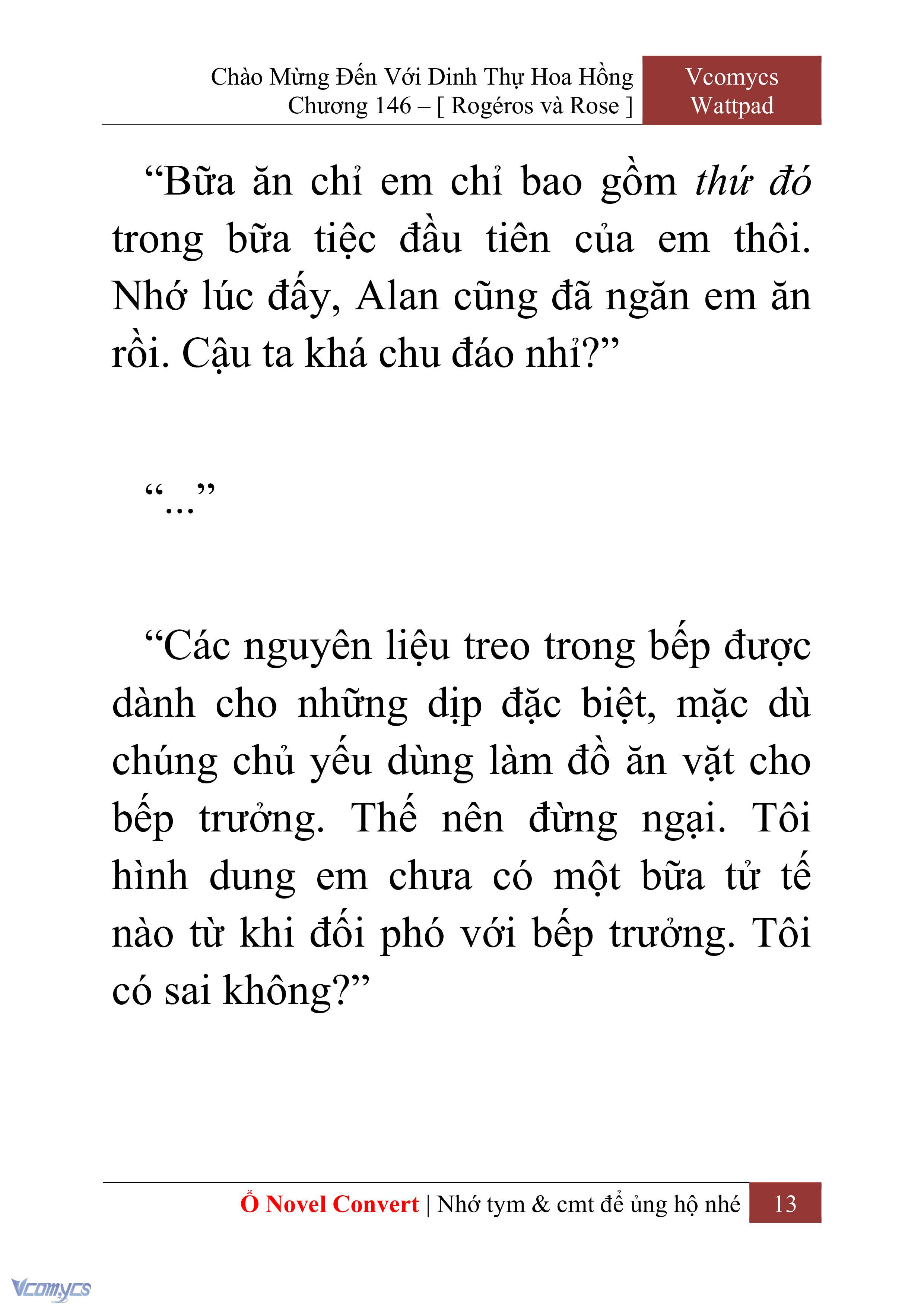 [Novel] Chào Mừng Đến Với Dinh Thự Hoa Hồng Chap 146 - Trang 2