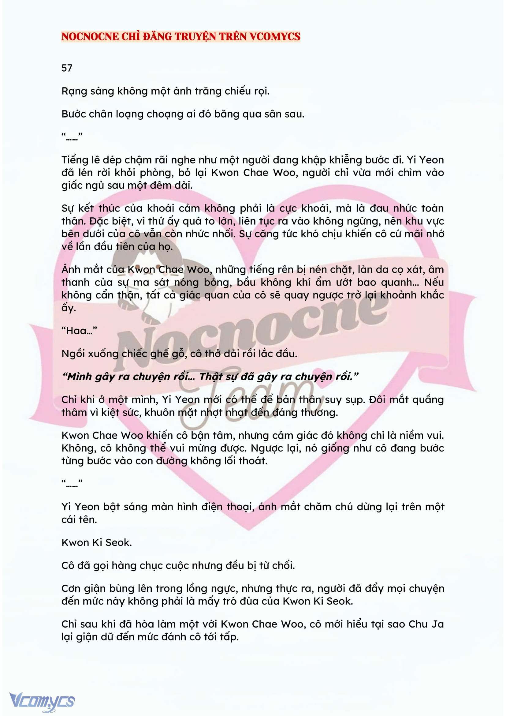[FULL] [NOVEL] BẪY HOA Chap 57 - Trang 2
