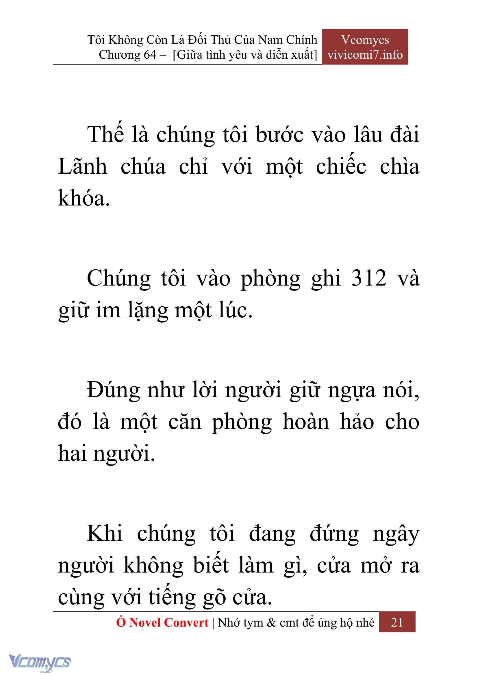 [Novel] Tôi Không Còn Là Đối Thủ Của Nam Chính Chap 64 - Trang 2