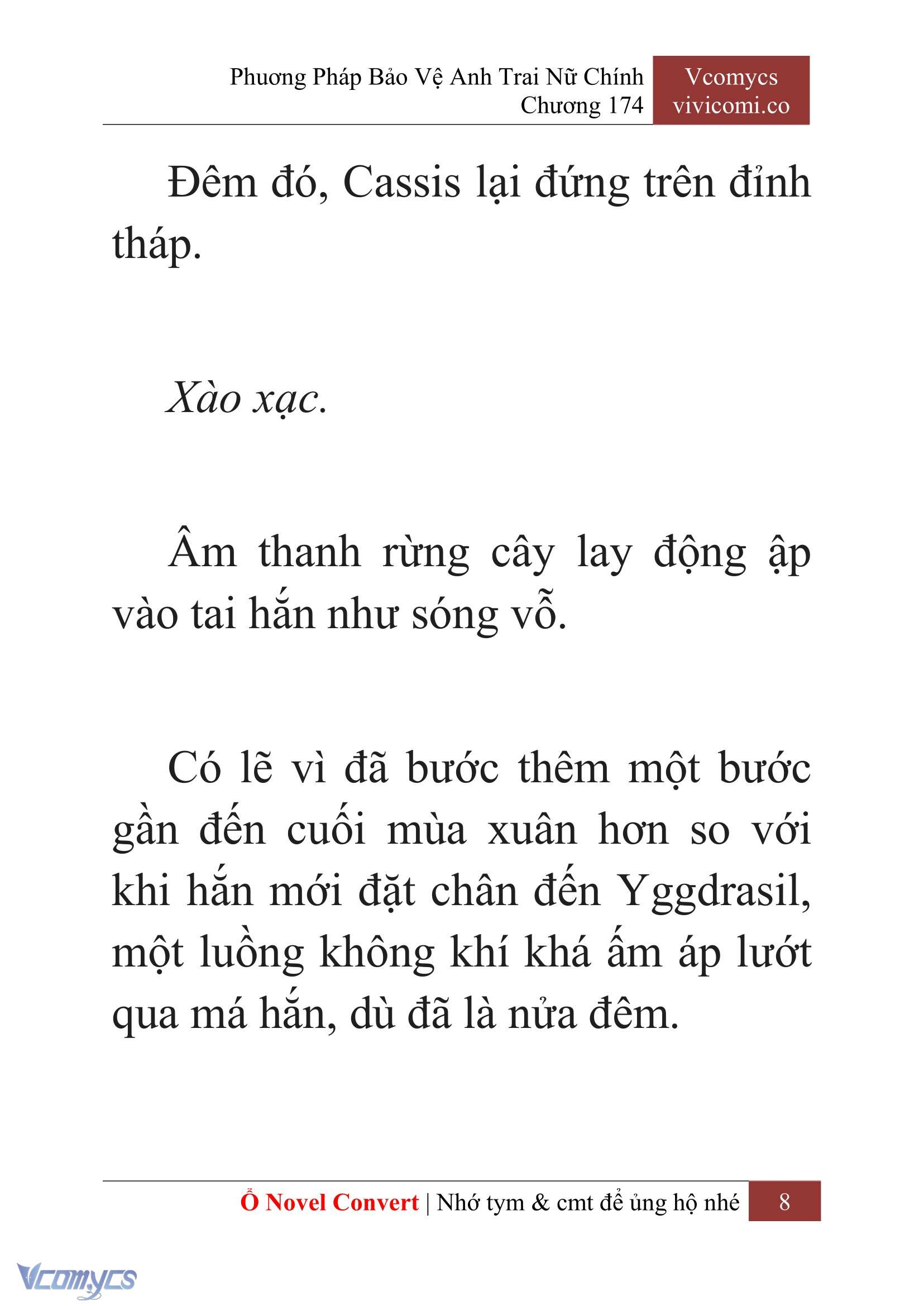 [Novel] Phương Pháp Bảo Vệ Anh Trai Nữ Chính Chap 174 - Next 