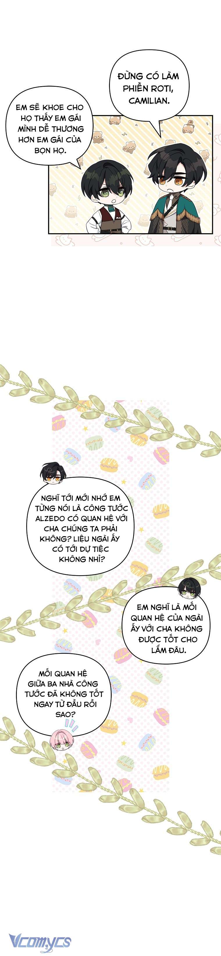 Tôi đã trở thành con gái út của công tước phản diện Chapter 28 - Trang 3