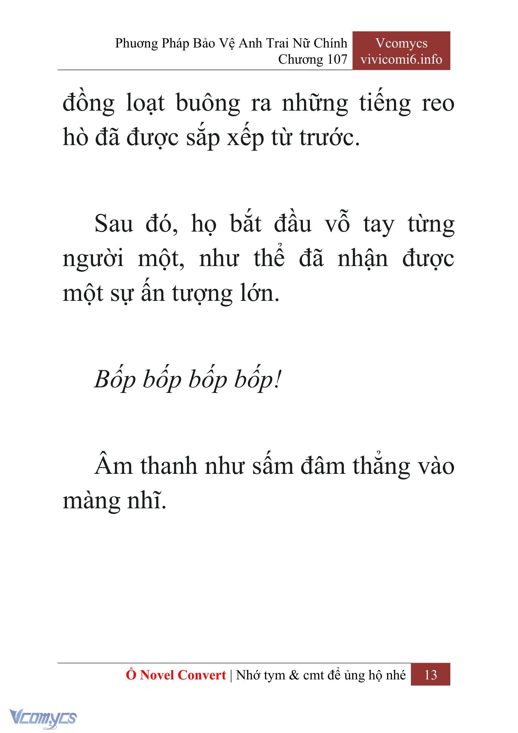[Novel] Phương Pháp Bảo Vệ Anh Trai Nữ Chính Chap 107 - Trang 2