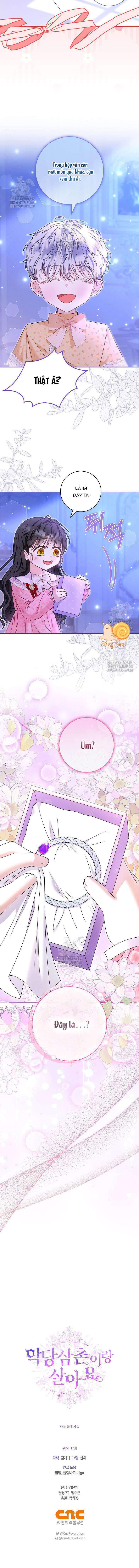 Tôi Sống Với Người Cậu Phản Diện Của Mình Chap 33 - Trang 2