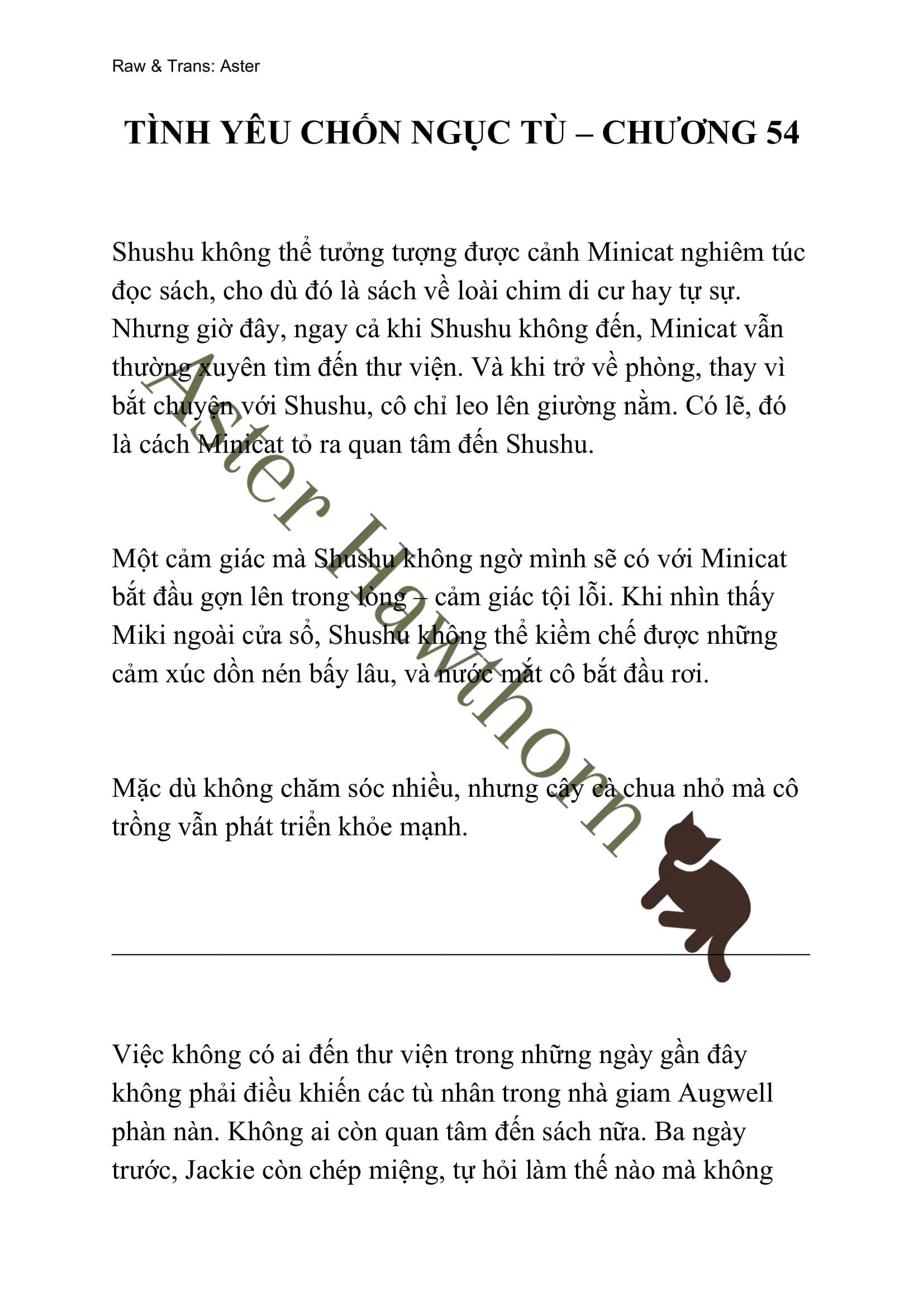 [NOVEL] Tình Yêu Chốn Ngục Tù Chap 54 - Trang 2