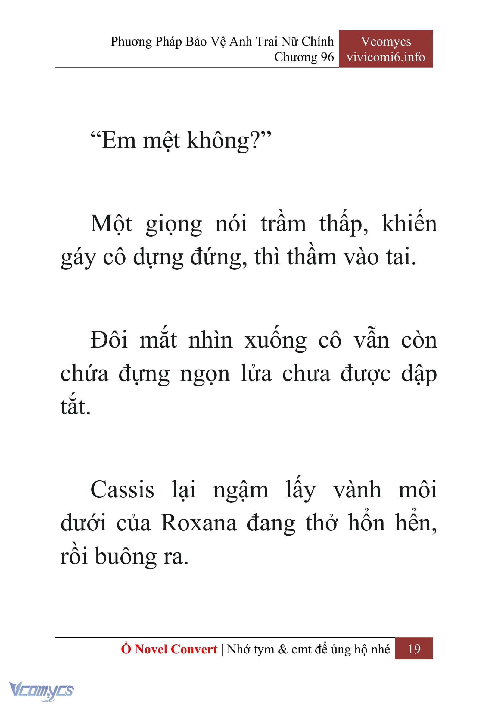 [Novel] Phương Pháp Bảo Vệ Anh Trai Nữ Chính Chap 96 - Trang 2