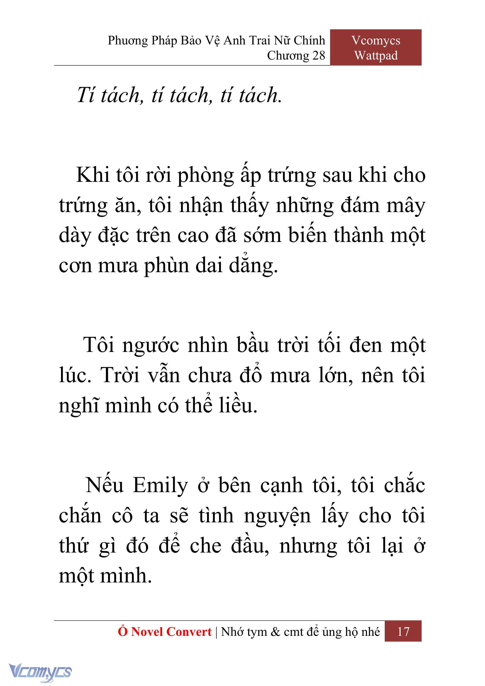 [Novel] Phương Pháp Bảo Vệ Anh Trai Nữ Chính Chap 28 - Trang 2
