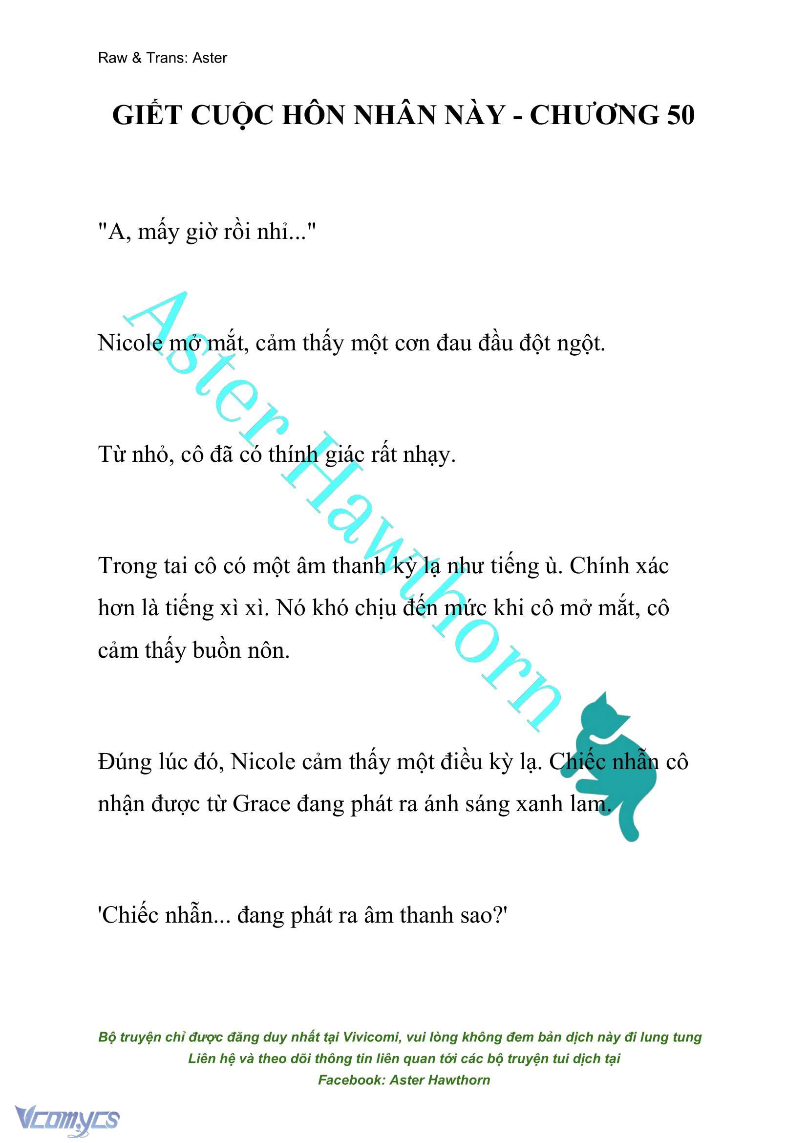 [NOVEL] Giết Cuộc Hôn Nhân Này Chap 50 - Trang 2