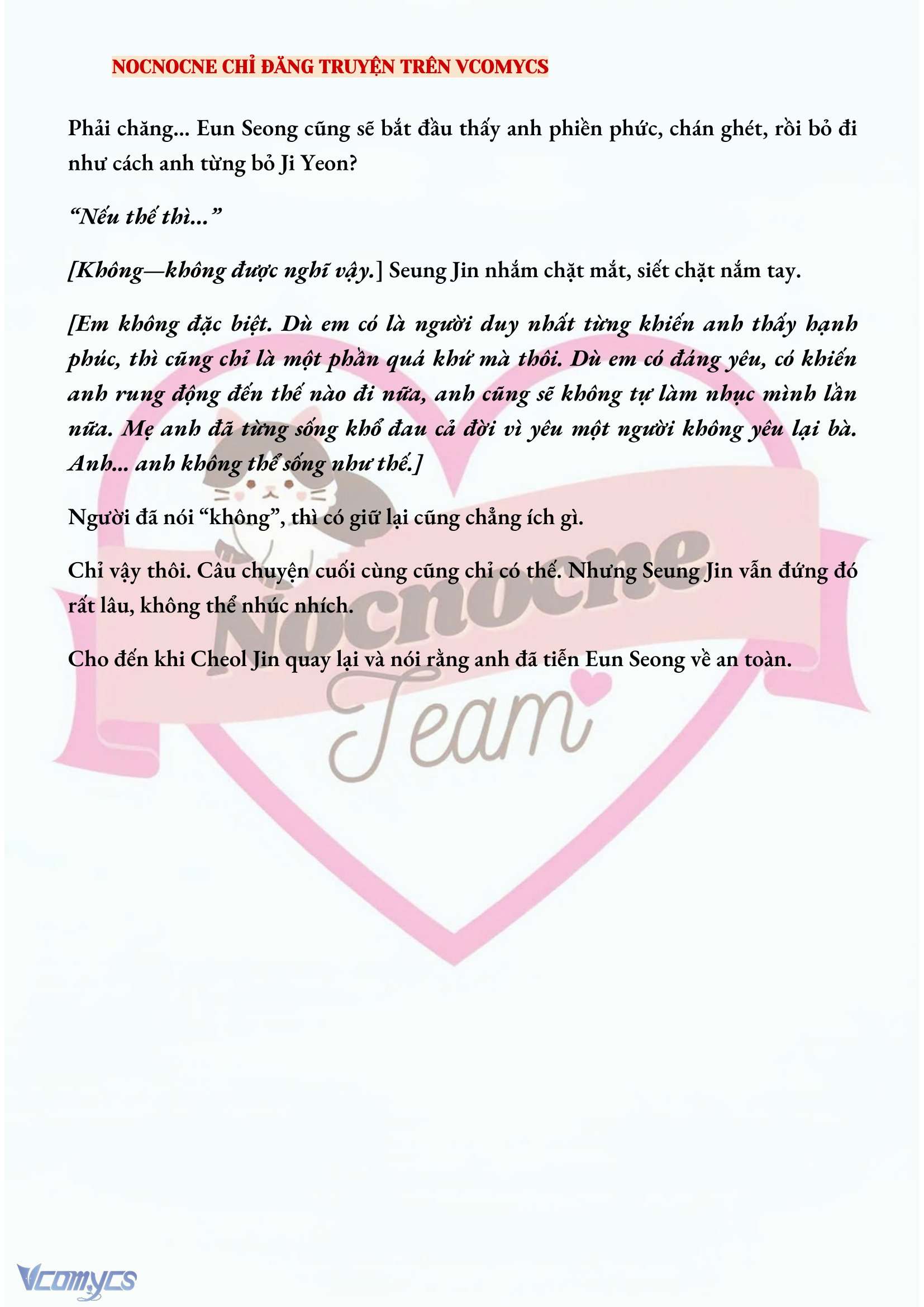 [NOVEL] CHÚNG TA KẾT THÚC VÀO MÙA THU Chap 34 - Next Chap 35