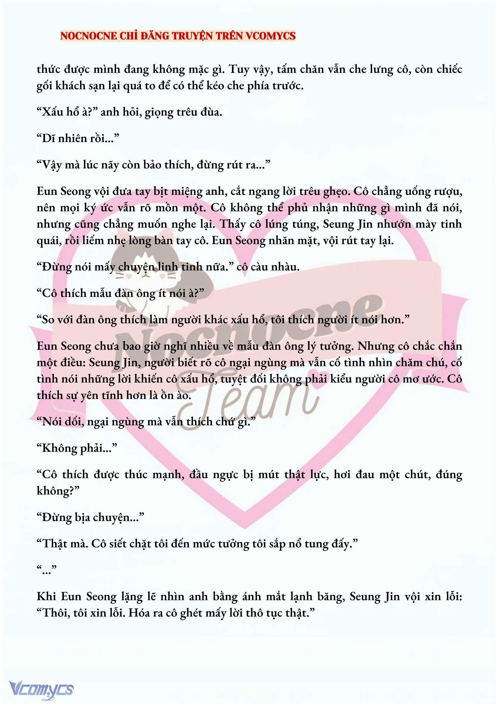 [NOVEL] CHÚNG TA KẾT THÚC VÀO MÙA THU Chap 8 - Next Chap 9