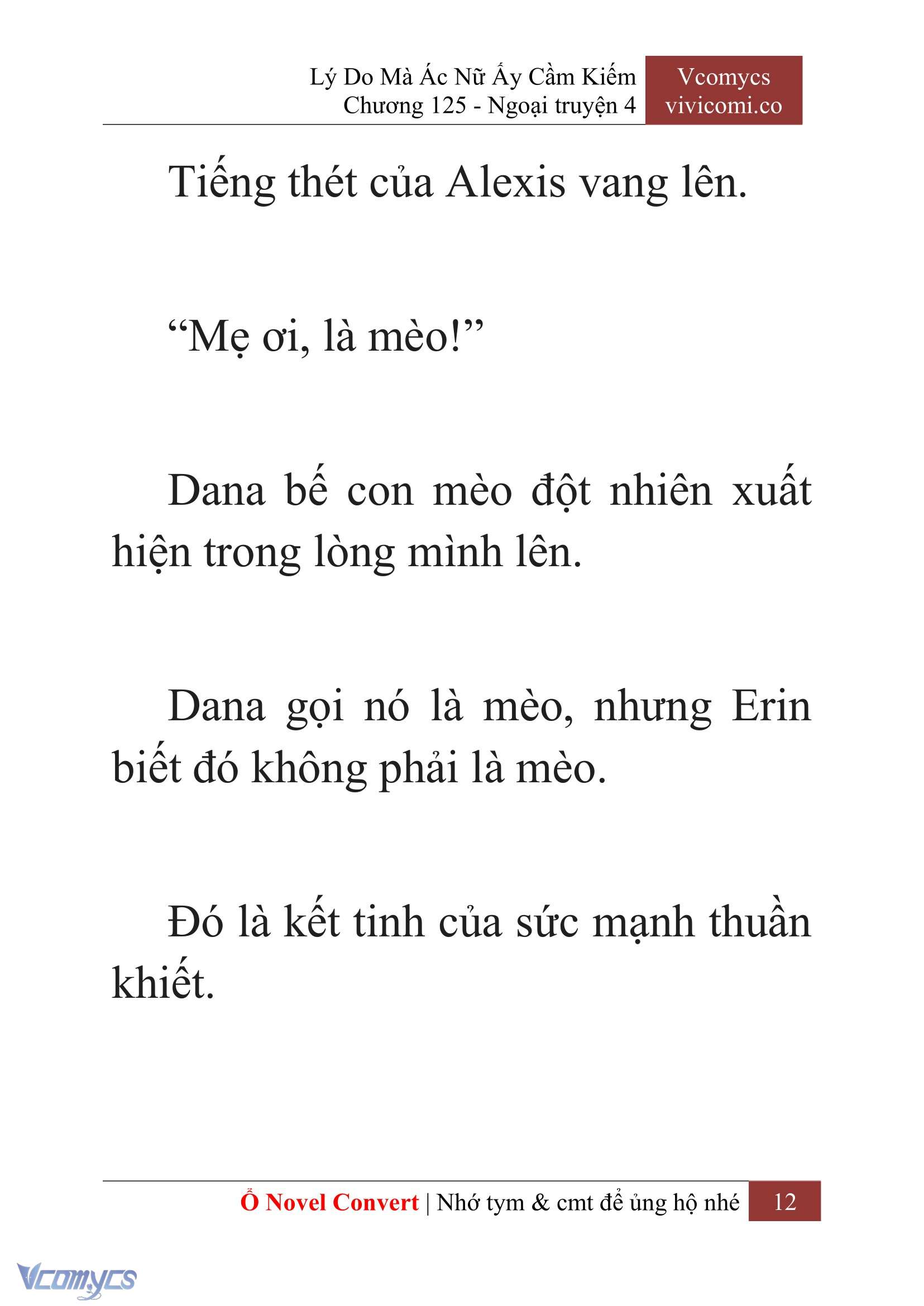 [Novel] Lý Do Mà Ác Nữ Ấy Cầm Kiếm Chap 125 - Trang 2