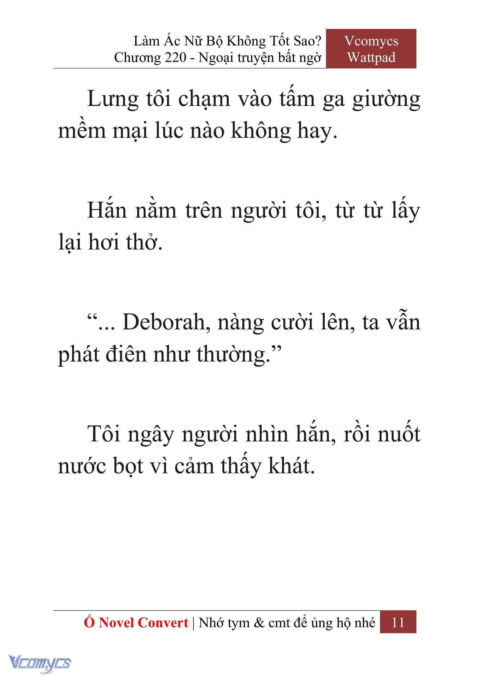 [Novel] Làm Ác Nữ Bộ Không Tốt Sao? Chap 220 - Trang 2