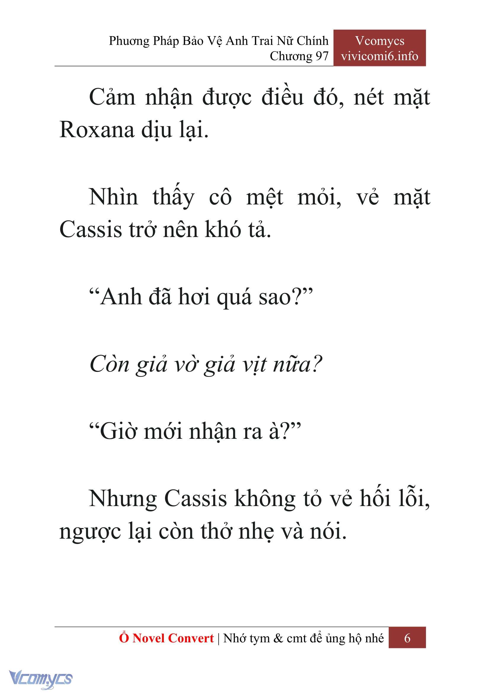 [Novel] Phương Pháp Bảo Vệ Anh Trai Nữ Chính Chap 97 - Trang 2
