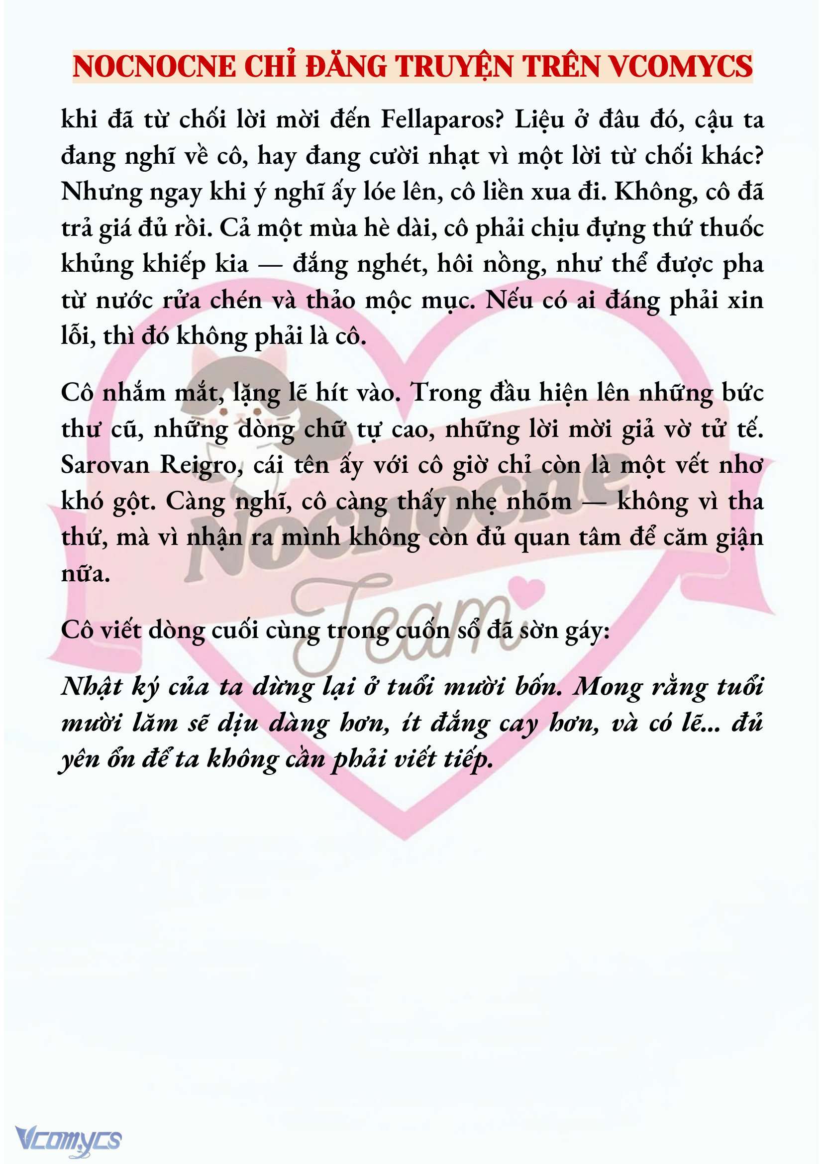 [NOVEL] CÁ RỪNG KHÔN NGOAN Chap 24 - Next Chap 25