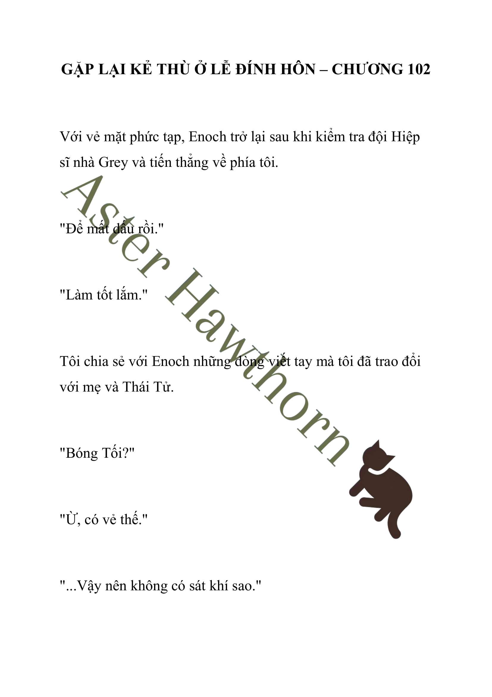 [NOVEL] Gặp Lại Kẻ Thù Ở Lễ Đính Hôn Chap 102 - Trang 2