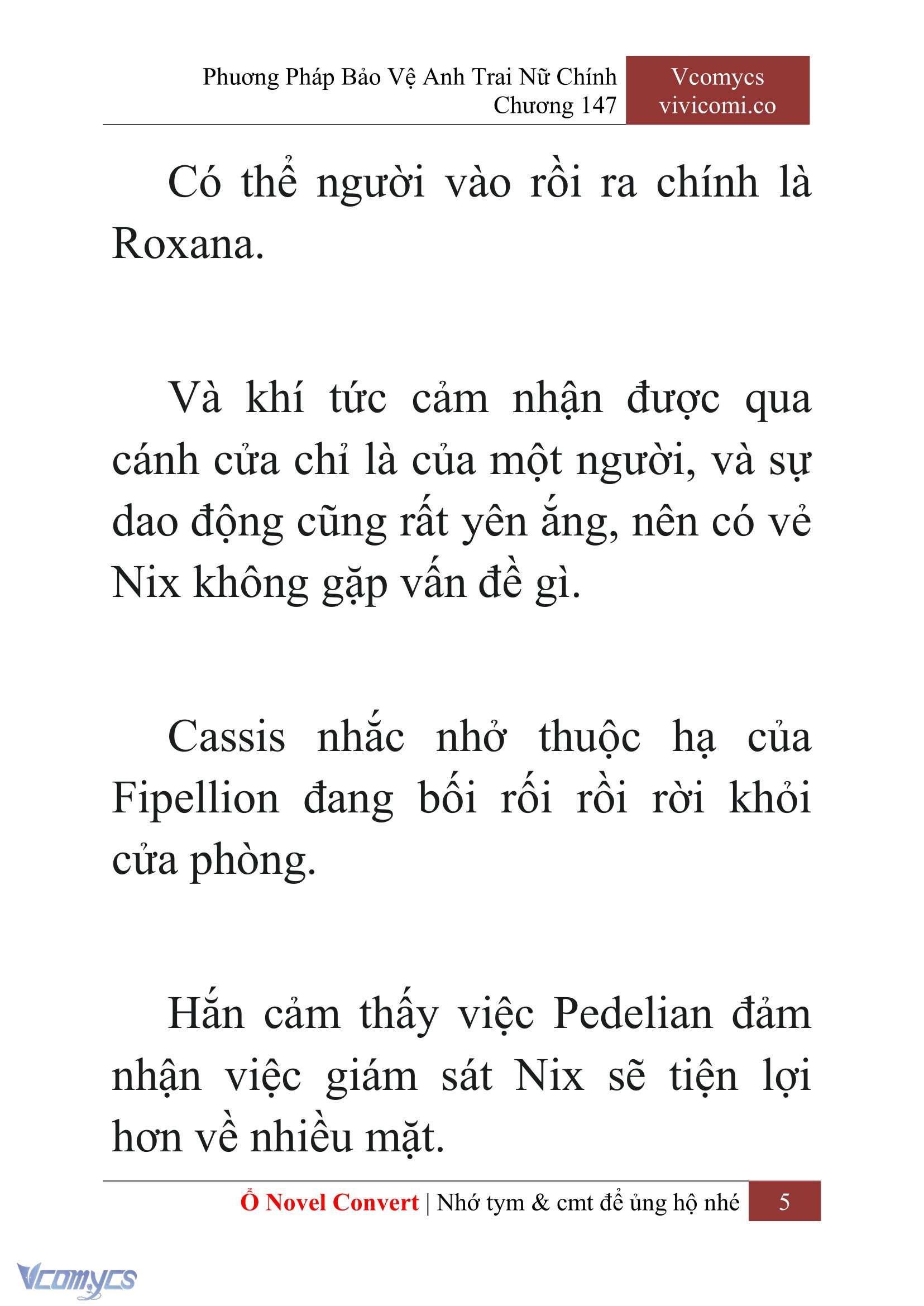 [Novel] Phương Pháp Bảo Vệ Anh Trai Nữ Chính Chap 147 - Next 