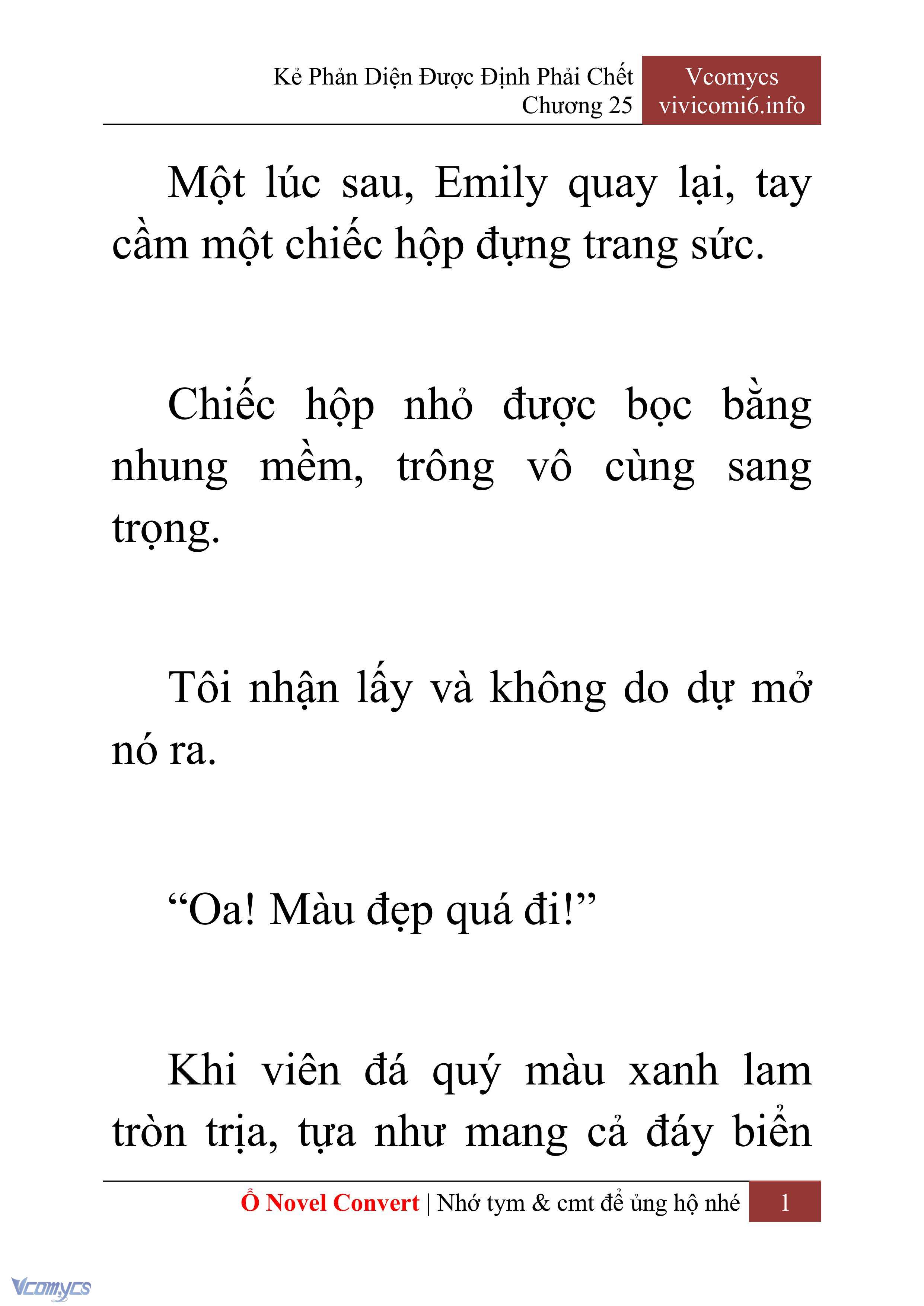 [Novel] Kẻ Phản Diện Được Định Phải Chết Chap 25 - Trang 2