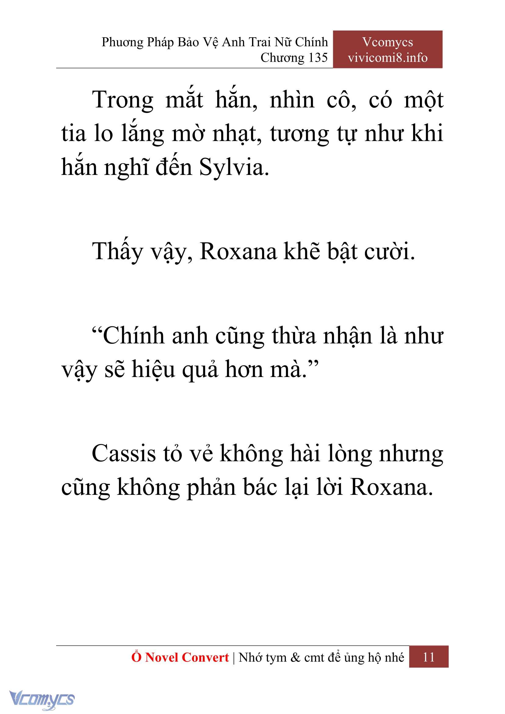 [Novel] Phương Pháp Bảo Vệ Anh Trai Nữ Chính Chap 135 - Trang 2
