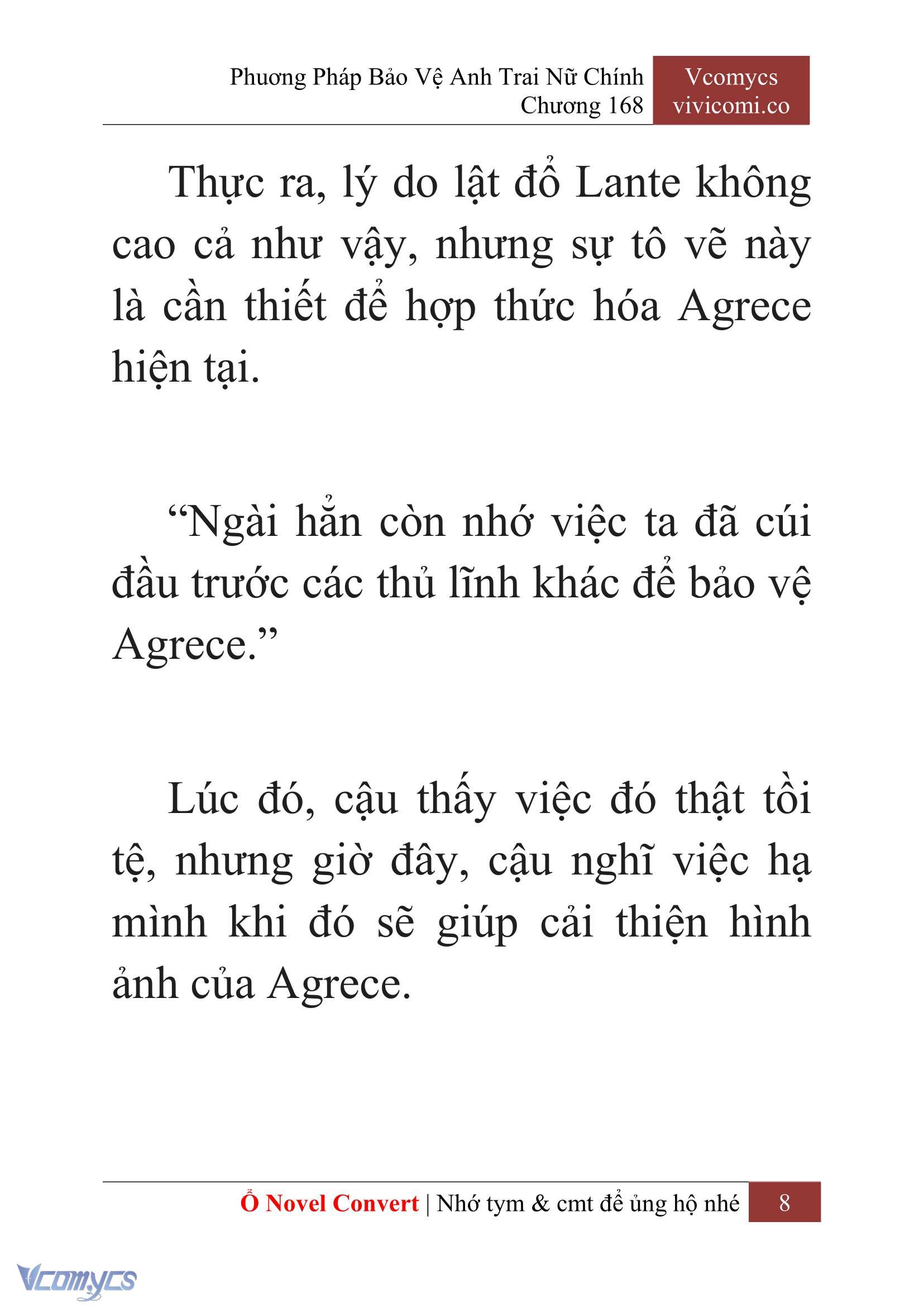 [Novel] Phương Pháp Bảo Vệ Anh Trai Nữ Chính Chap 168 - Trang 2