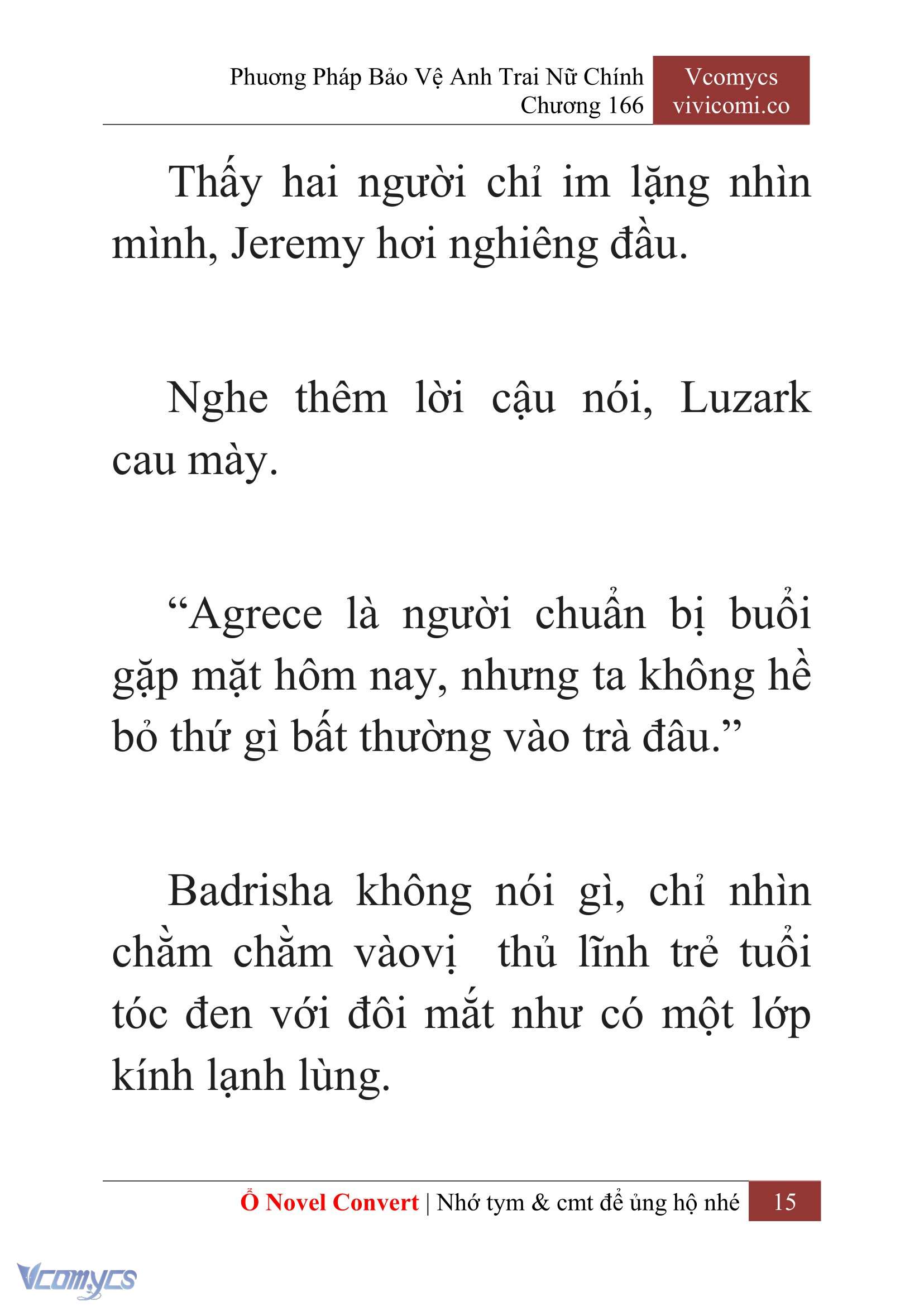 [Novel] Phương Pháp Bảo Vệ Anh Trai Nữ Chính Chap 166 - Trang 2