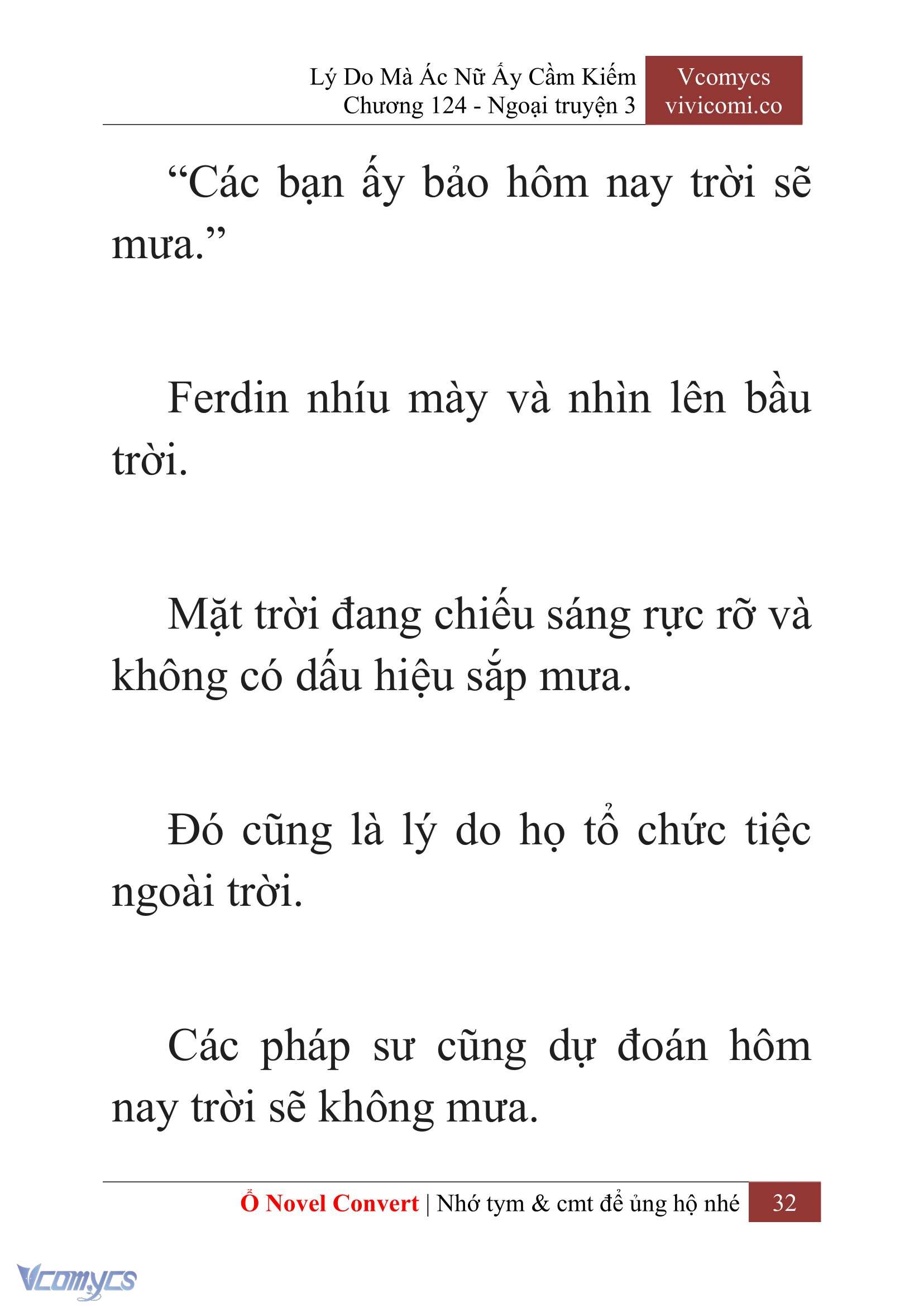 [Novel] Lý Do Mà Ác Nữ Ấy Cầm Kiếm Chap 124 - Trang 2