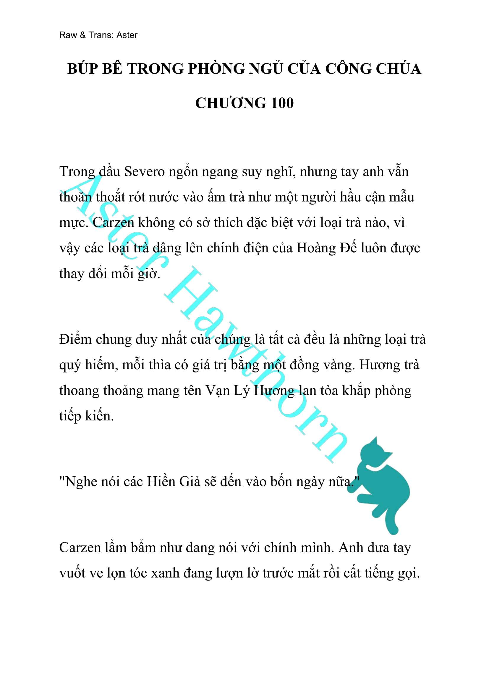 [NOVEL] Búp Bê Trong Phòng Ngủ Của Công Chúa Chap 100 - Trang 2