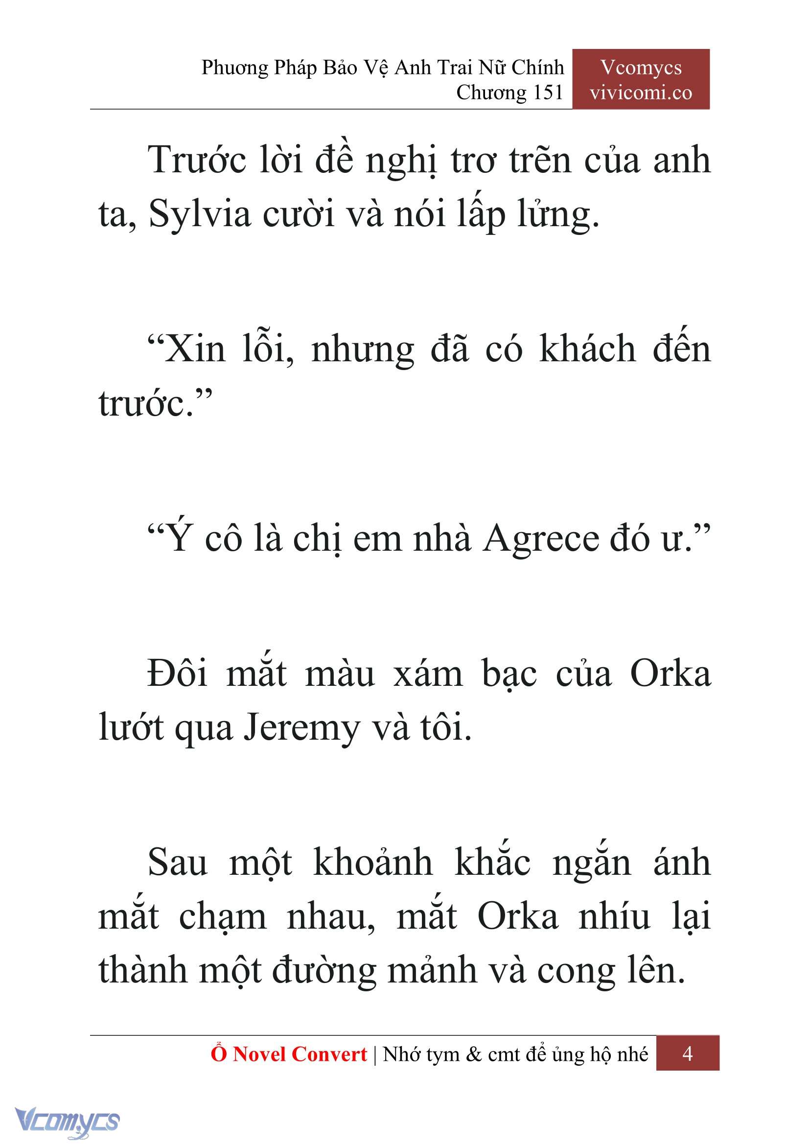 [Novel] Phương Pháp Bảo Vệ Anh Trai Nữ Chính Chap 151 - Trang 2