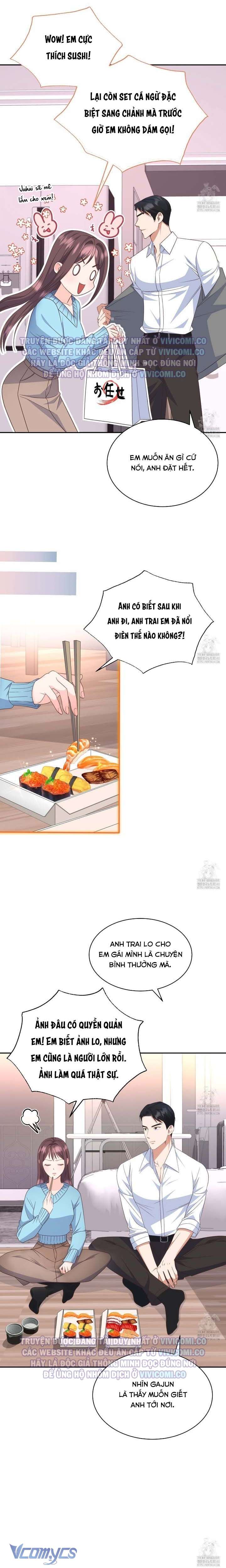 [18+] Sếp Của Anh Trai Tôi Đã Vượt Quá Giới Hạn Chap 21 - Trang 3