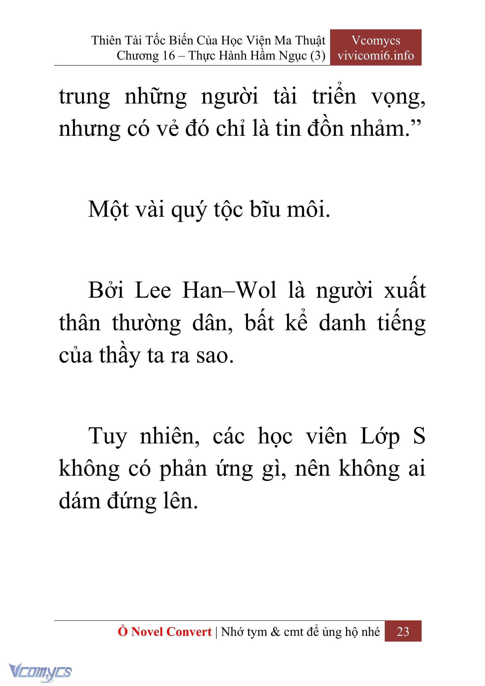 [Novel] Thiên Tài Tốc Biến Của Học Viện Ma Thuật Chap 16 - Trang 2