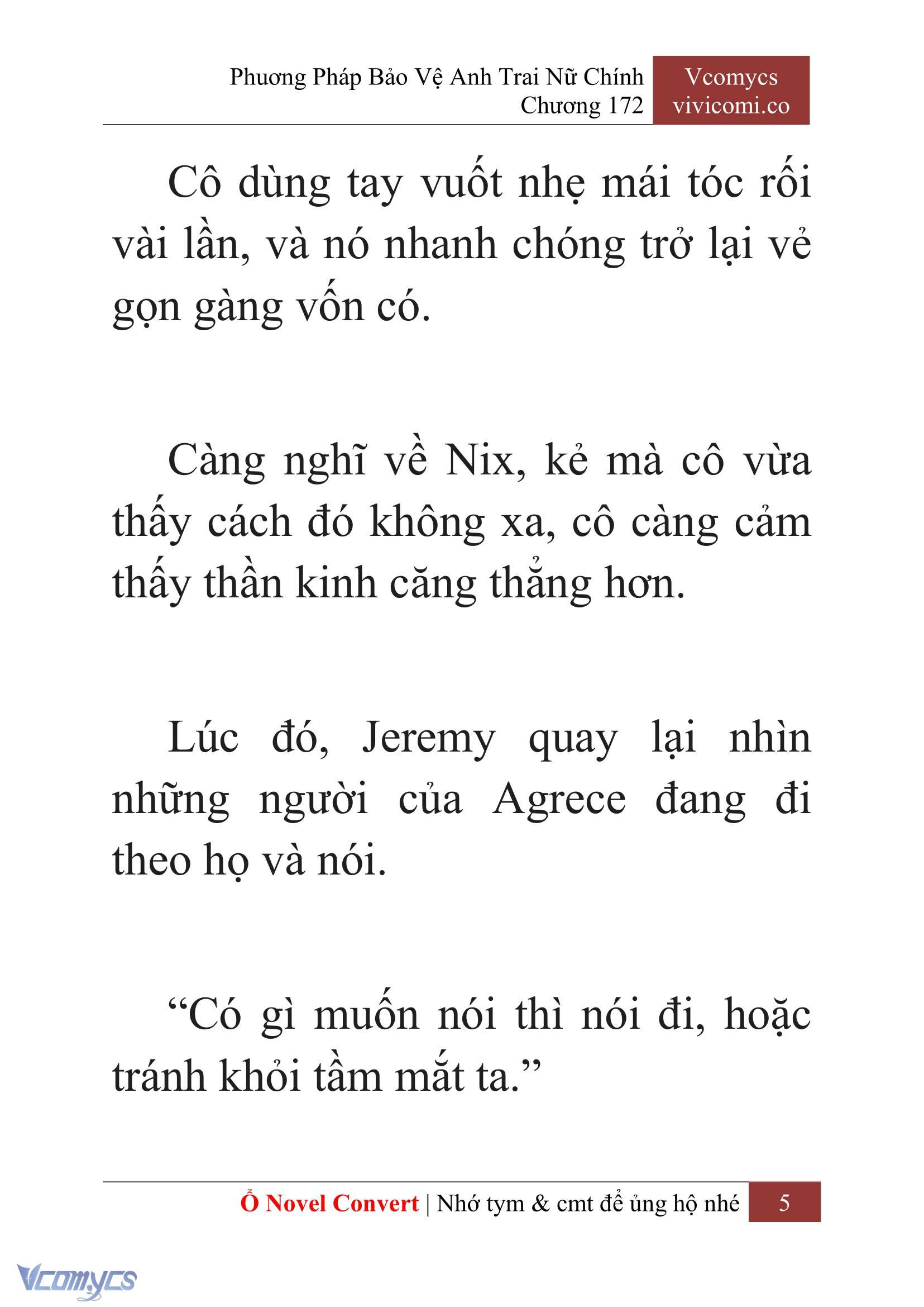 [Novel] Phương Pháp Bảo Vệ Anh Trai Nữ Chính Chap 172 - Trang 2