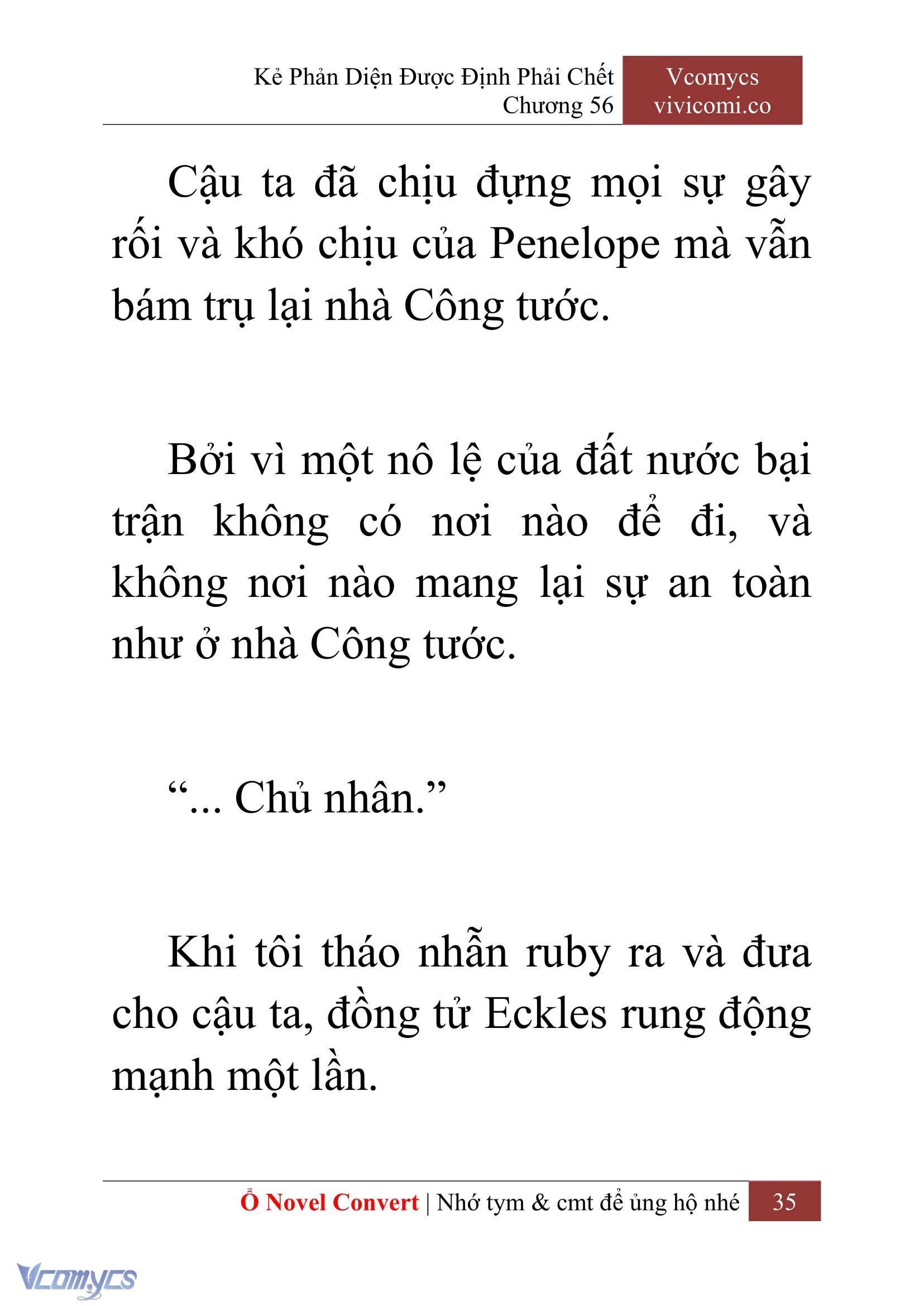 [Novel] Kẻ Phản Diện Được Định Phải Chết Chap 56 - Trang 2