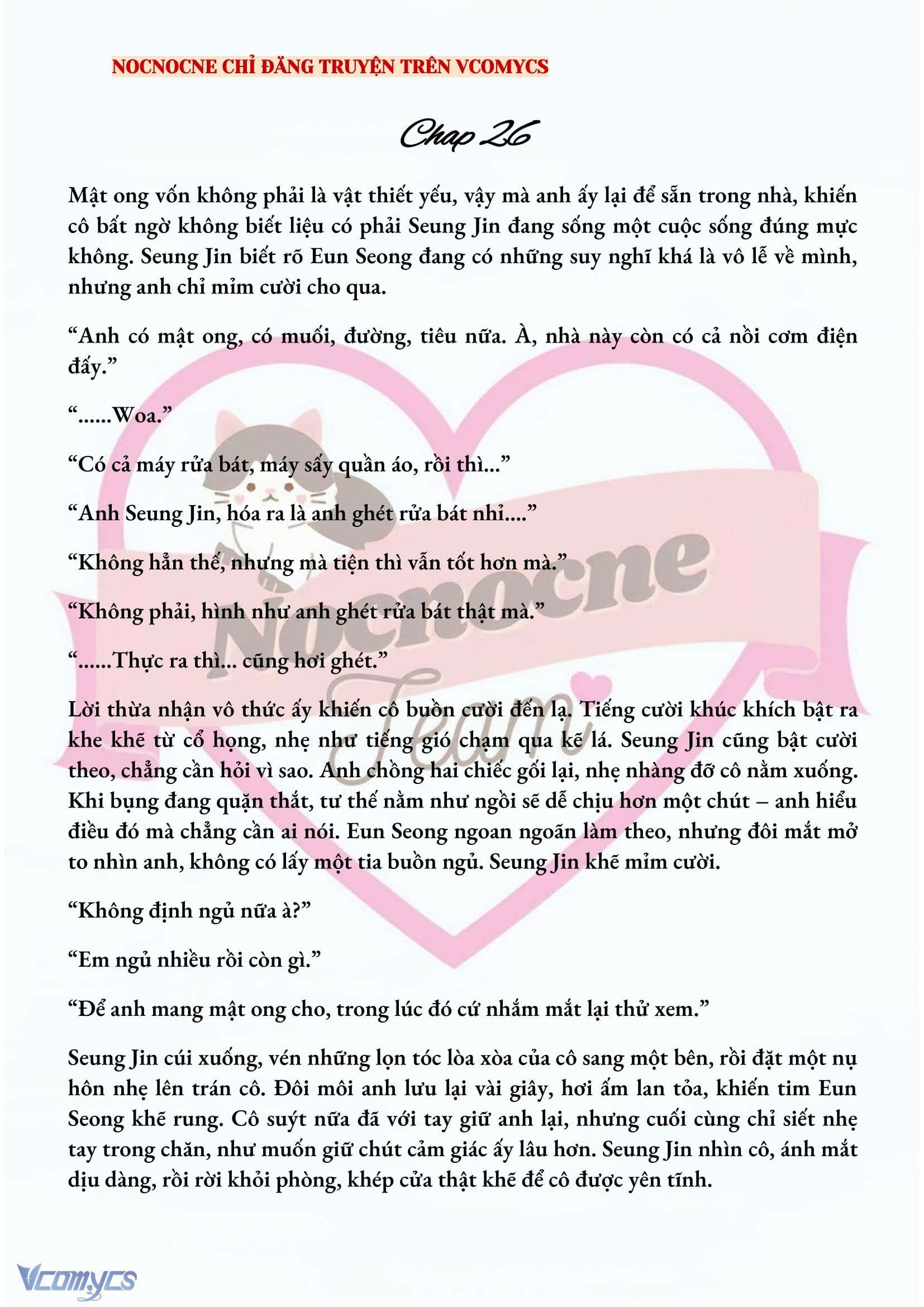 [NOVEL] CHÚNG TA KẾT THÚC VÀO MÙA THU Chap 26 - Next Chap 27