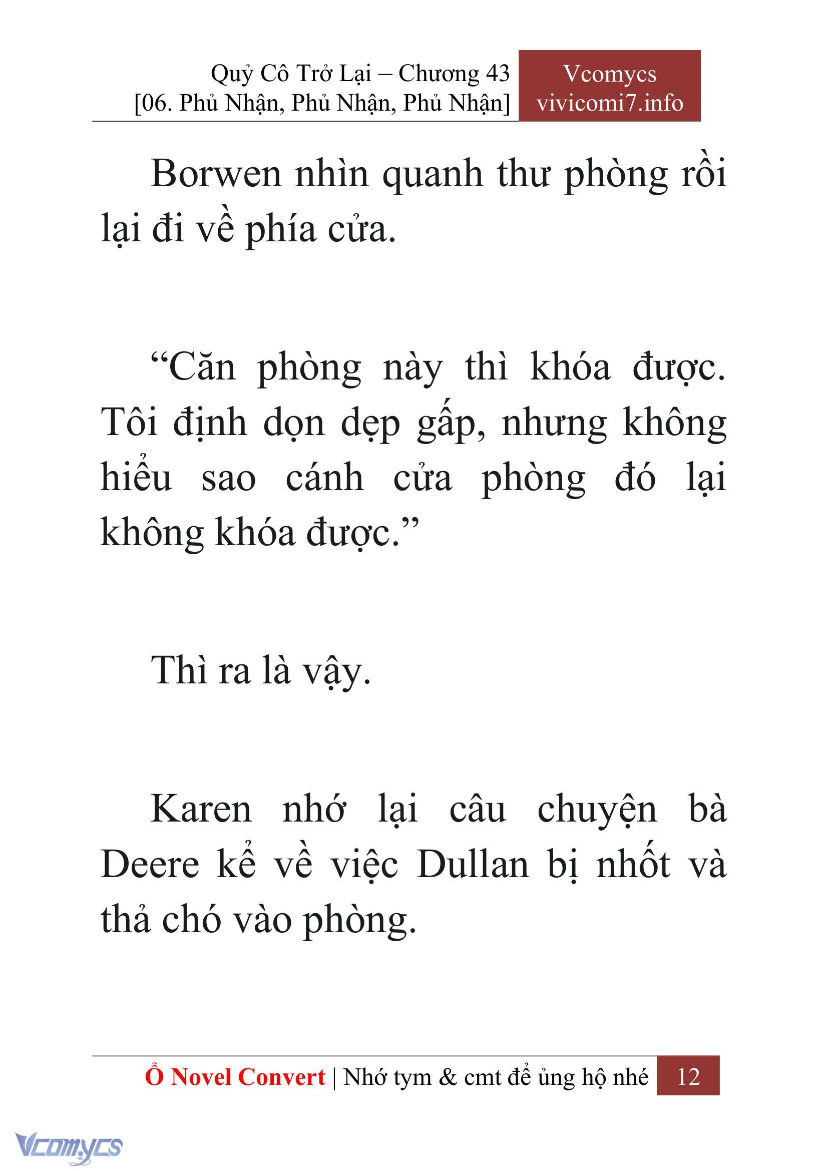 [Novel] Quý Cô Trở Lại Chap 43 - Trang 2