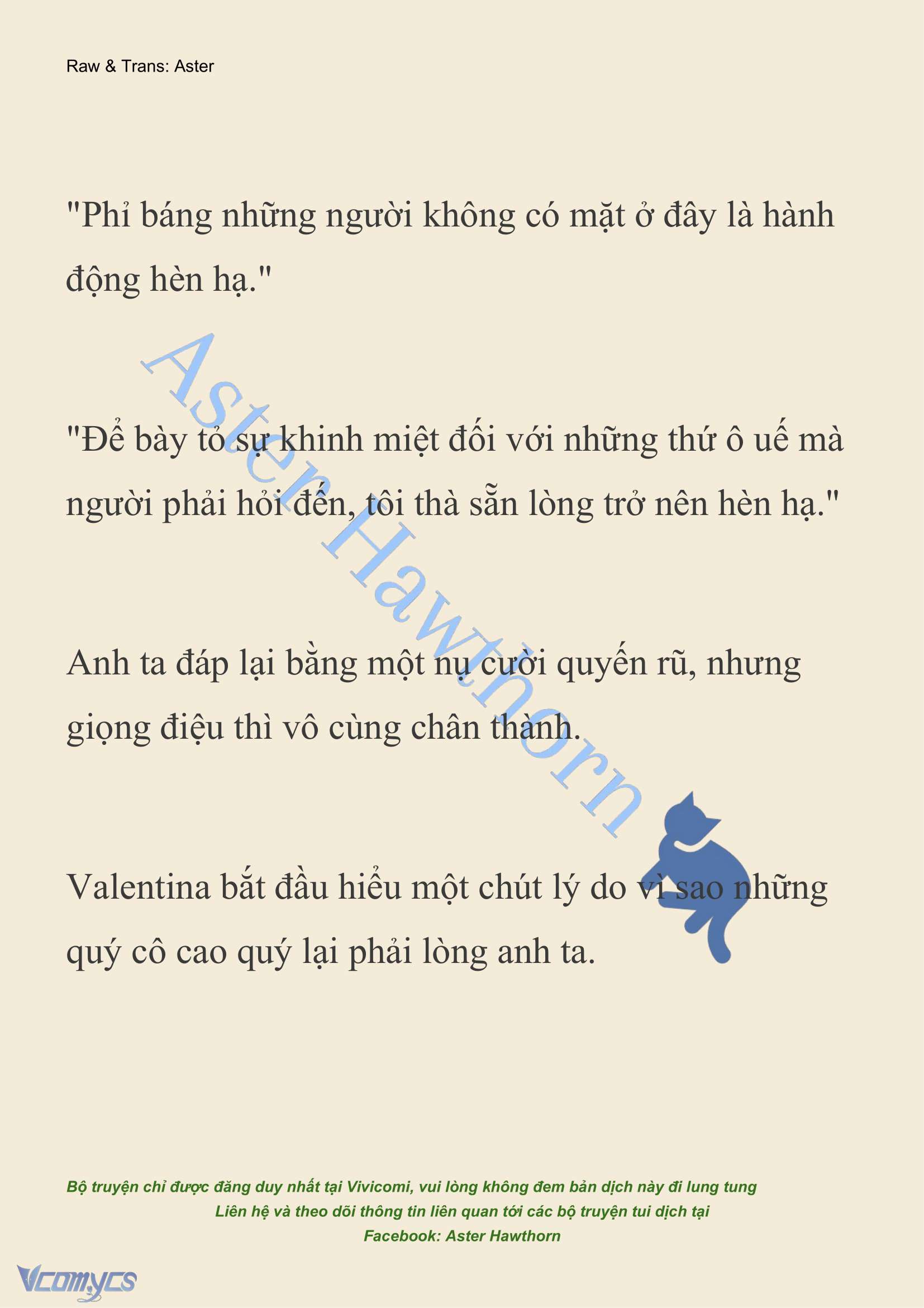 [NOVEL] Thiên Đường Của Valentina Chap 11 - Trang 2