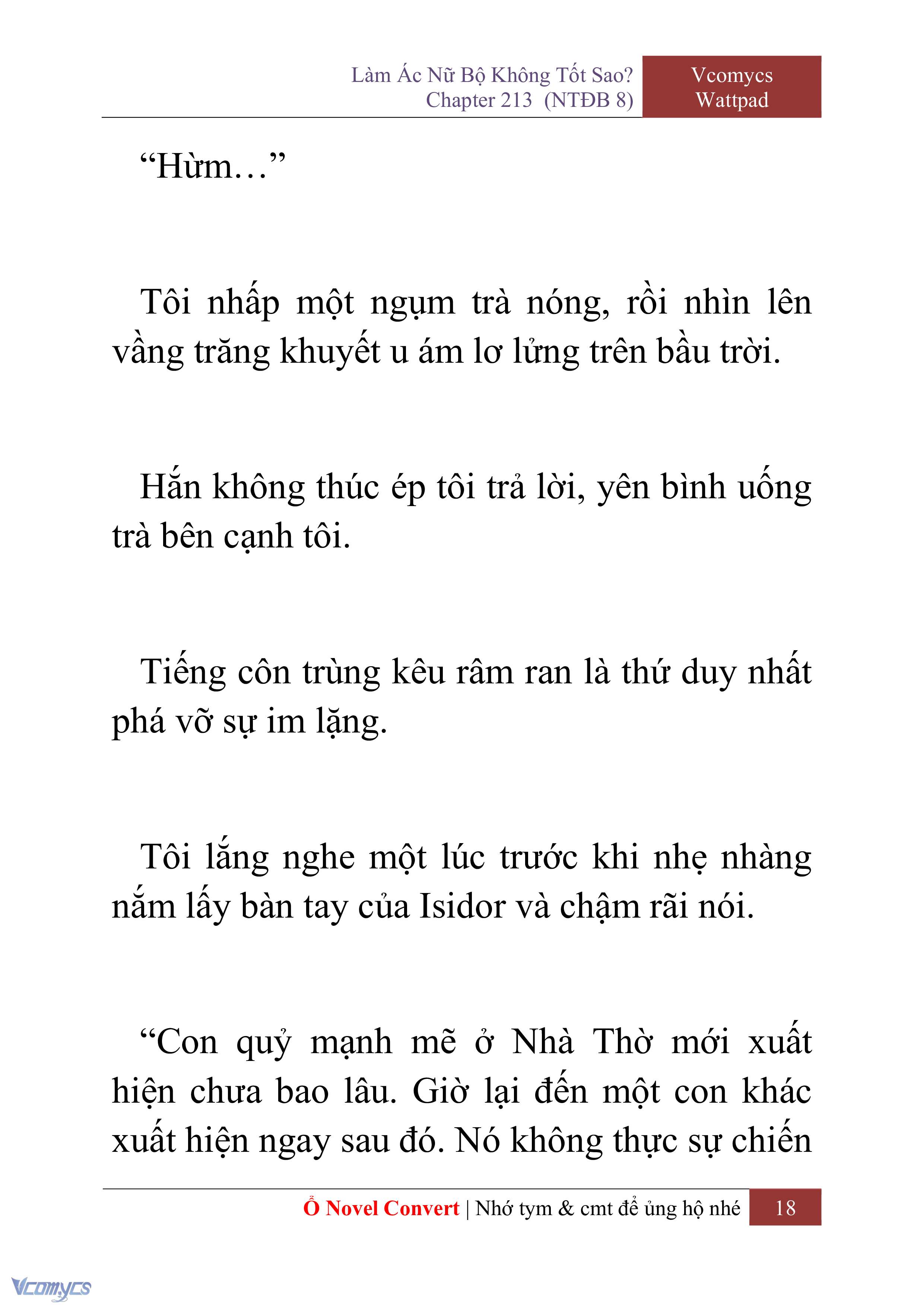 [Novel] Làm Ác Nữ Bộ Không Tốt Sao? Chap 213 - Trang 2