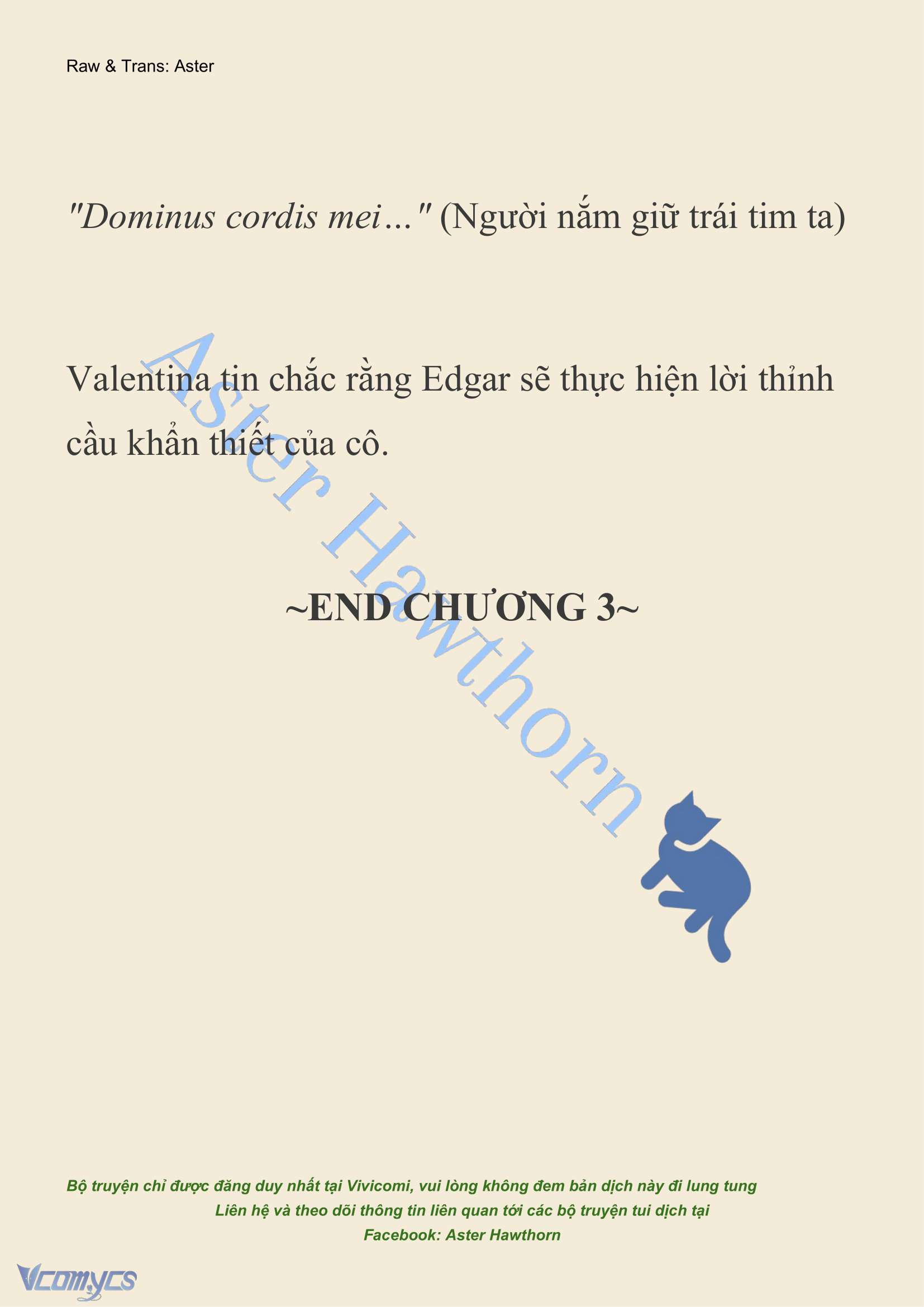 [NOVEL] Thiên Đường Của Valentina Chap 3 - Trang 2
