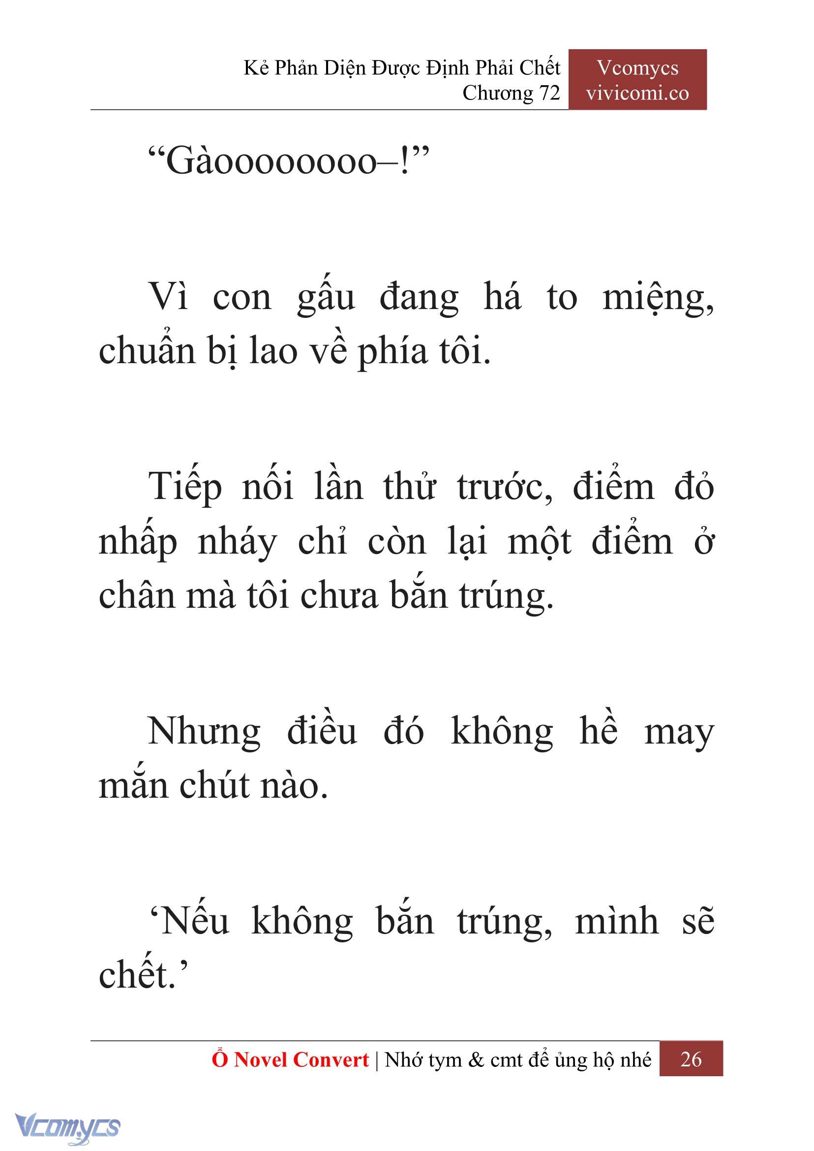 [Novel] Kẻ Phản Diện Được Định Phải Chết Chap 72 - Trang 2