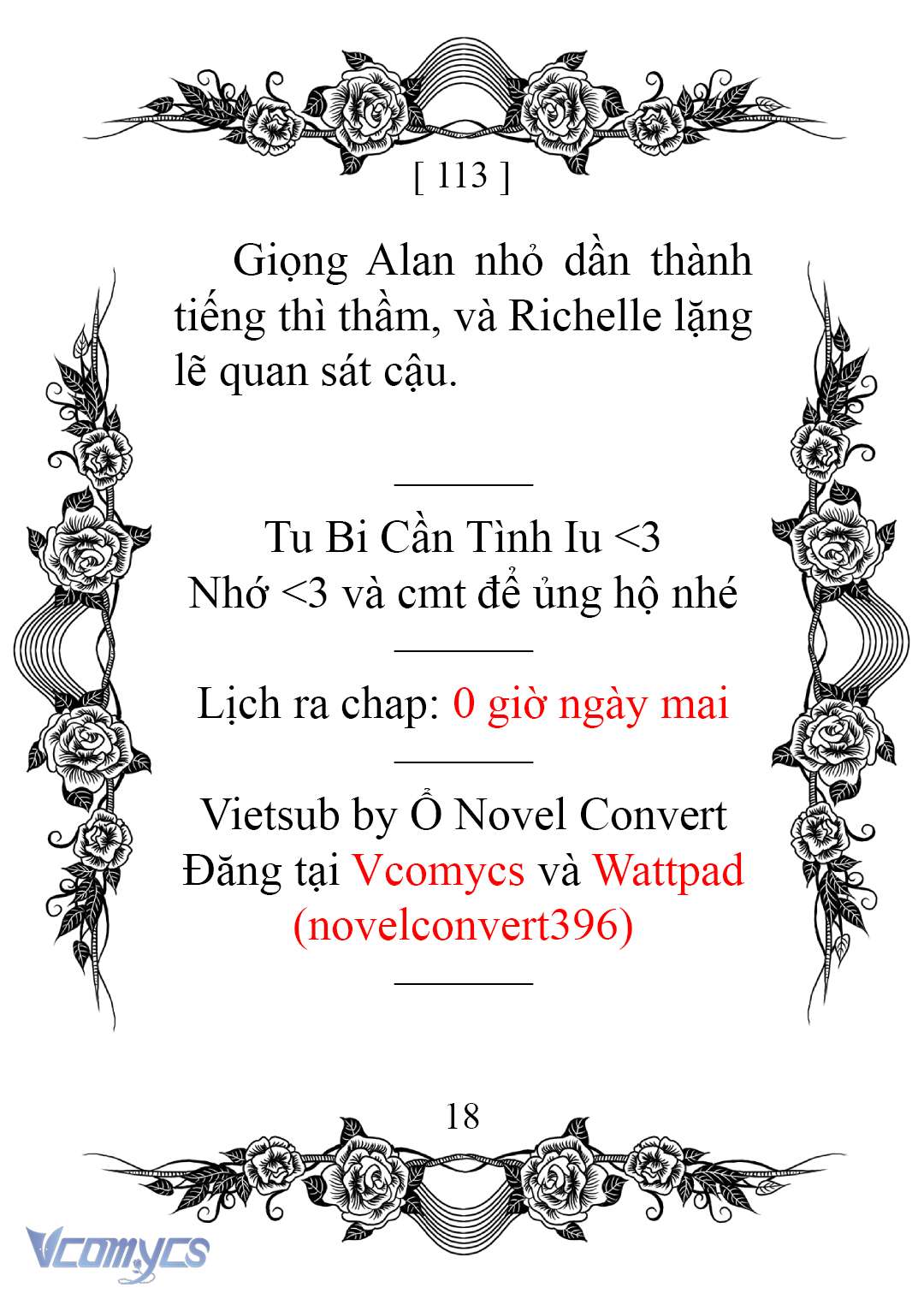 [Novel] Chào Mừng Đến Với Dinh Thự Hoa Hồng Chap 113 - Trang 2