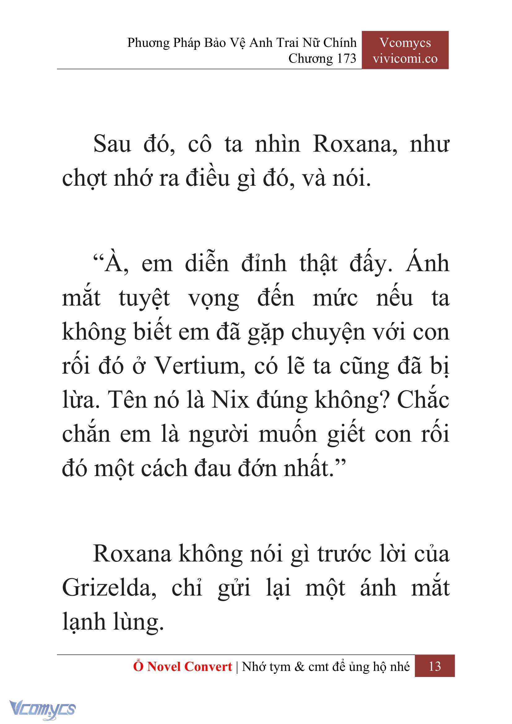 [Novel] Phương Pháp Bảo Vệ Anh Trai Nữ Chính Chap 173 - Trang 2