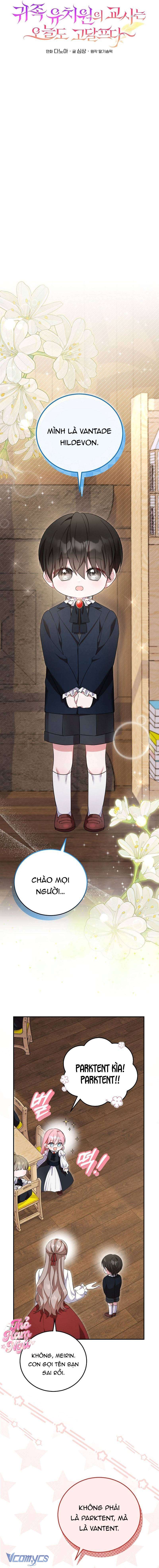 Giáo Viên Ở Trường Mẫu Giáo Quý Tộc Lại Một Ngày Vất Vả Chap 7 - Next 