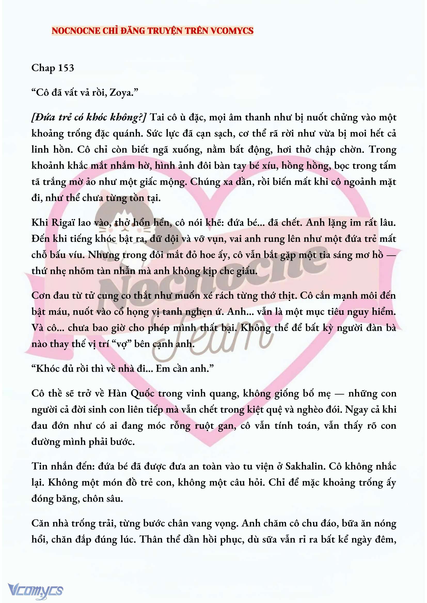 [NOVEL] KẾT HÔN VỚI KẺ TÂM THẦN Chap 153 - Next Chap 154