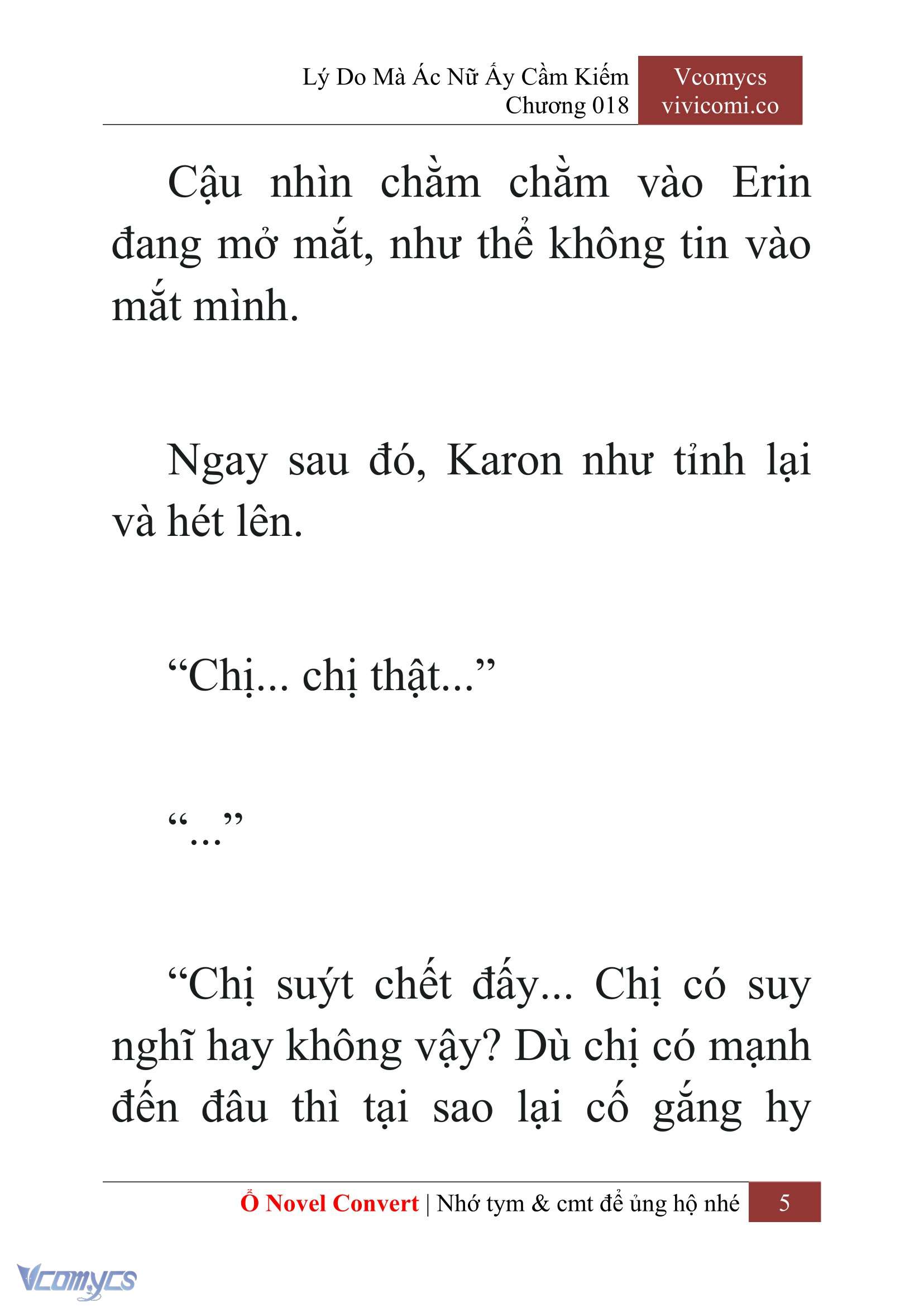 [Novel] Lý Do Mà Ác Nữ Ấy Cầm Kiếm Chap 18 - Next Chap 19