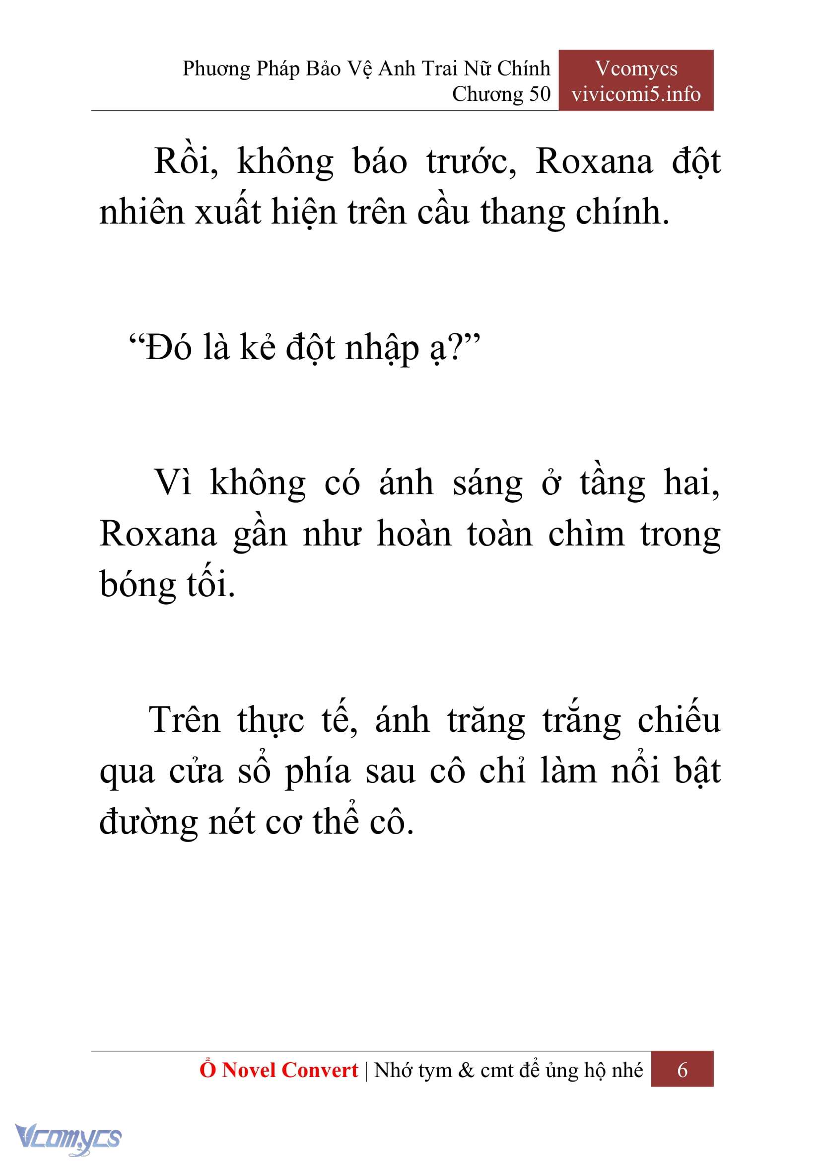 [Novel] Phương Pháp Bảo Vệ Anh Trai Nữ Chính Chap 50 - Trang 2