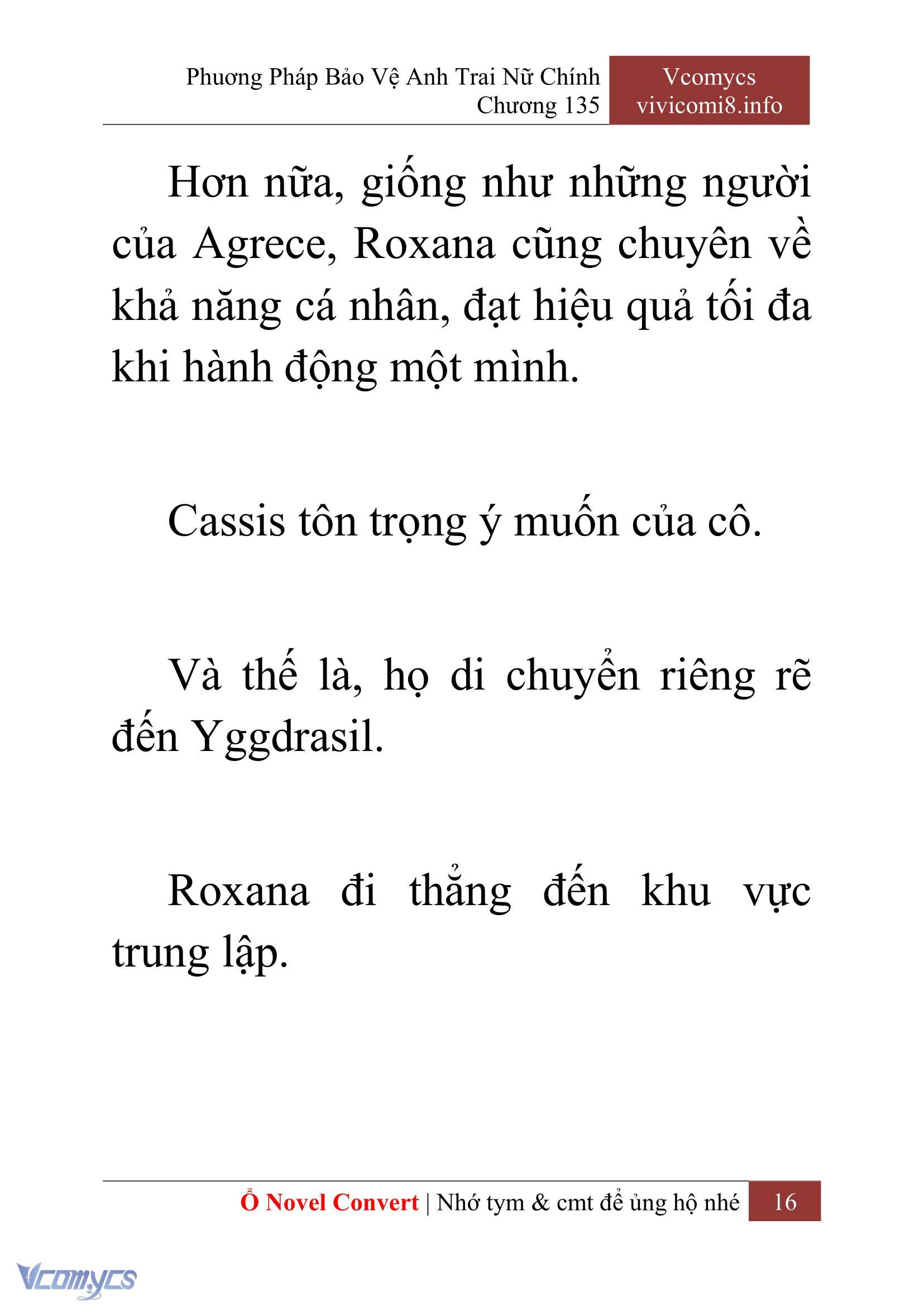 [Novel] Phương Pháp Bảo Vệ Anh Trai Nữ Chính Chap 135 - Trang 2