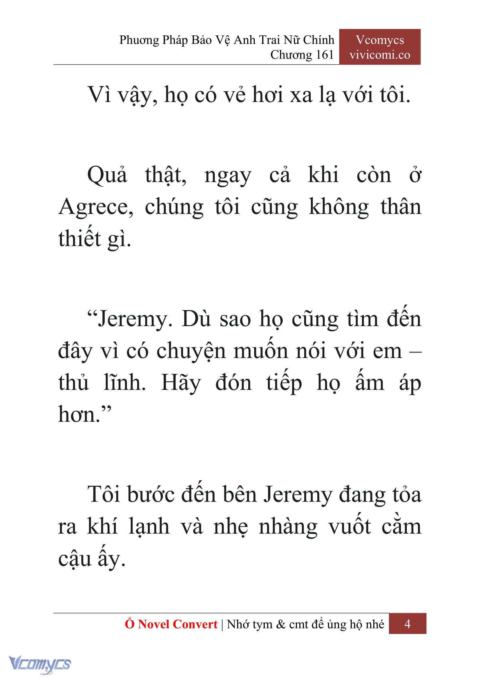 [Novel] Phương Pháp Bảo Vệ Anh Trai Nữ Chính Chap 161 - Trang 2