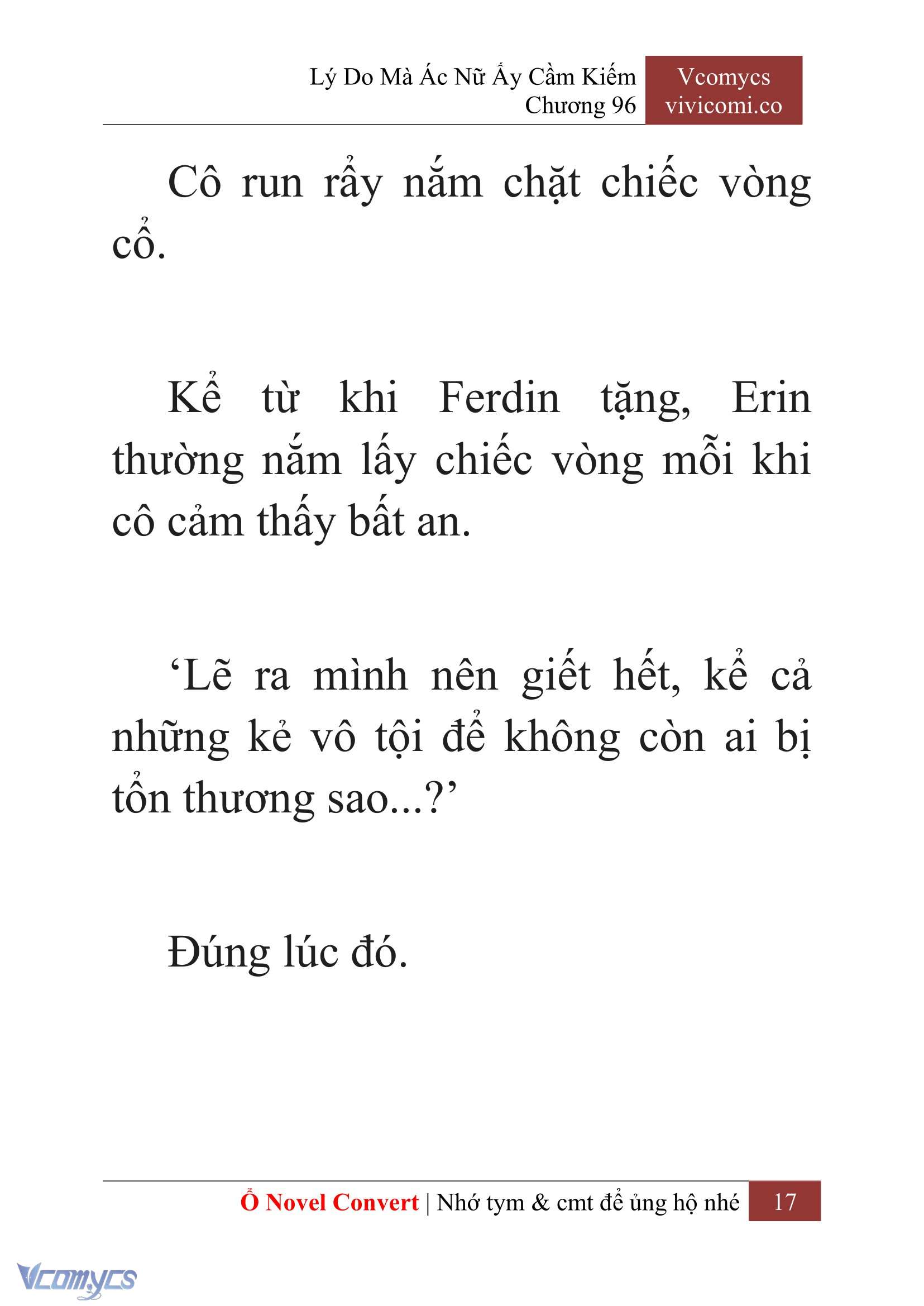 [Novel] Lý Do Mà Ác Nữ Ấy Cầm Kiếm Chap 96 - Trang 2