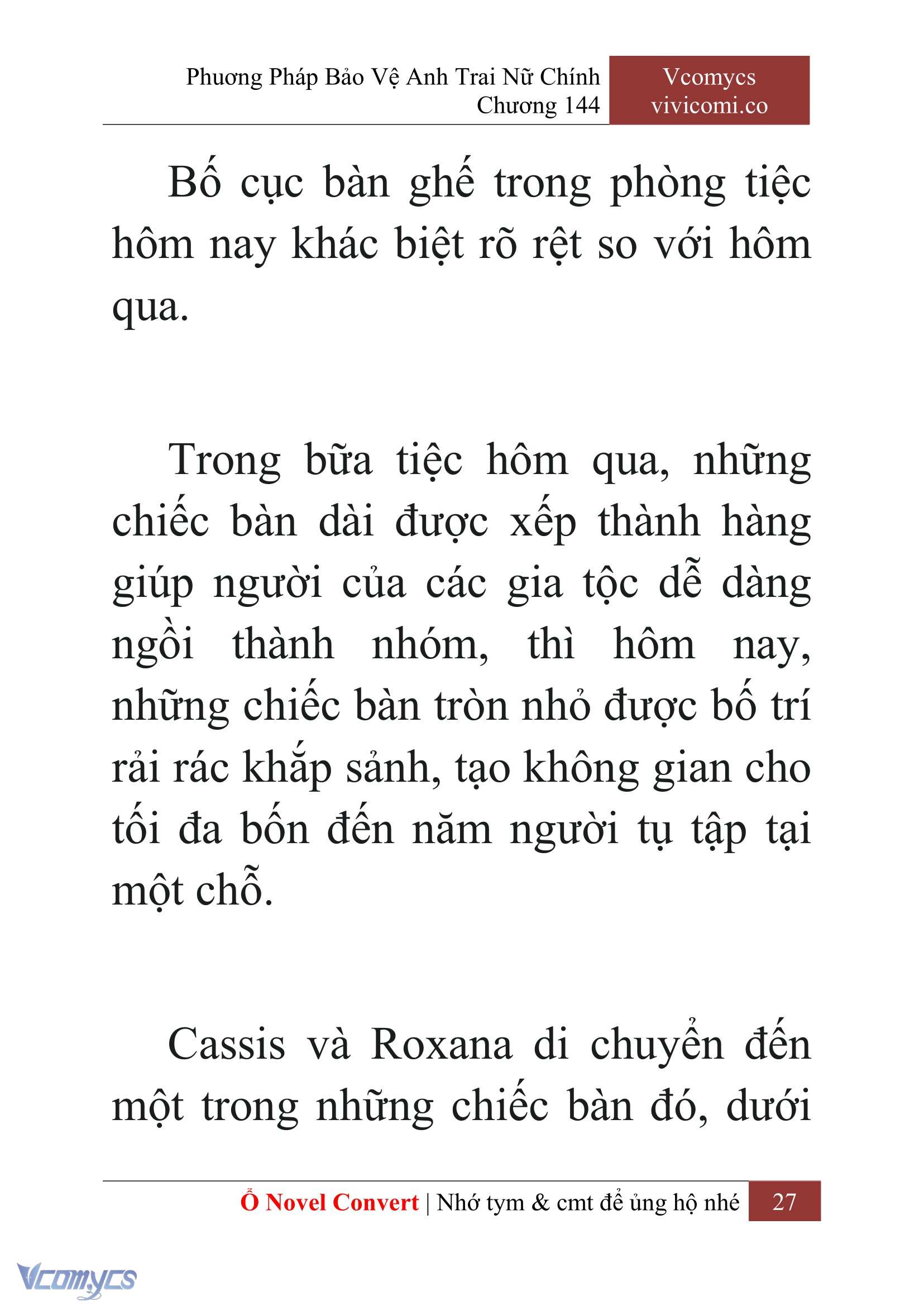[Novel] Phương Pháp Bảo Vệ Anh Trai Nữ Chính Chap 144 - Next 
