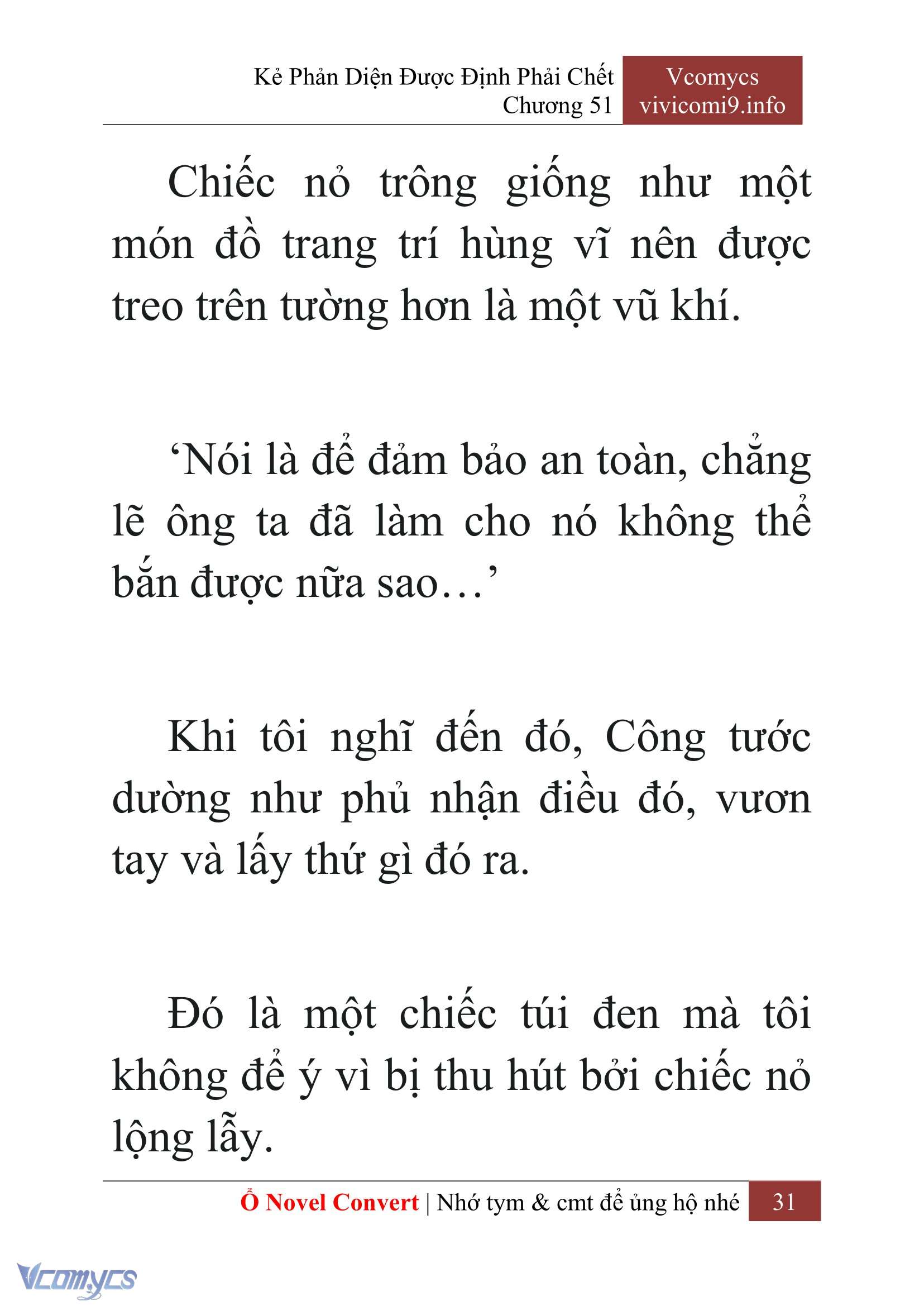 [Novel] Kẻ Phản Diện Được Định Phải Chết Chap 51 - Trang 2
