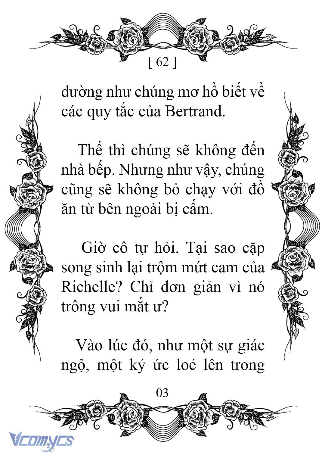 [Novel] Chào Mừng Đến Với Dinh Thự Hoa Hồng Chap 62 - Trang 2