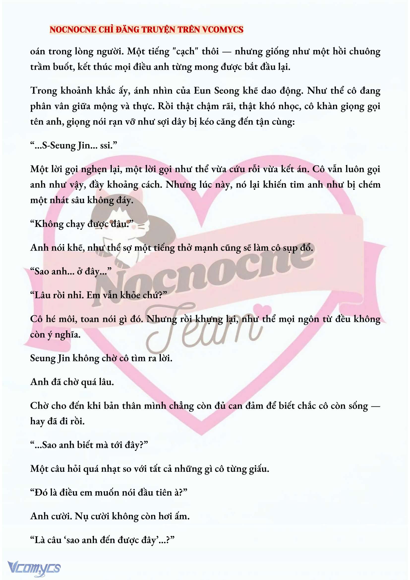 [NOVEL] CHÚNG TA KẾT THÚC VÀO MÙA THU Chap 54 - Next Chap 55